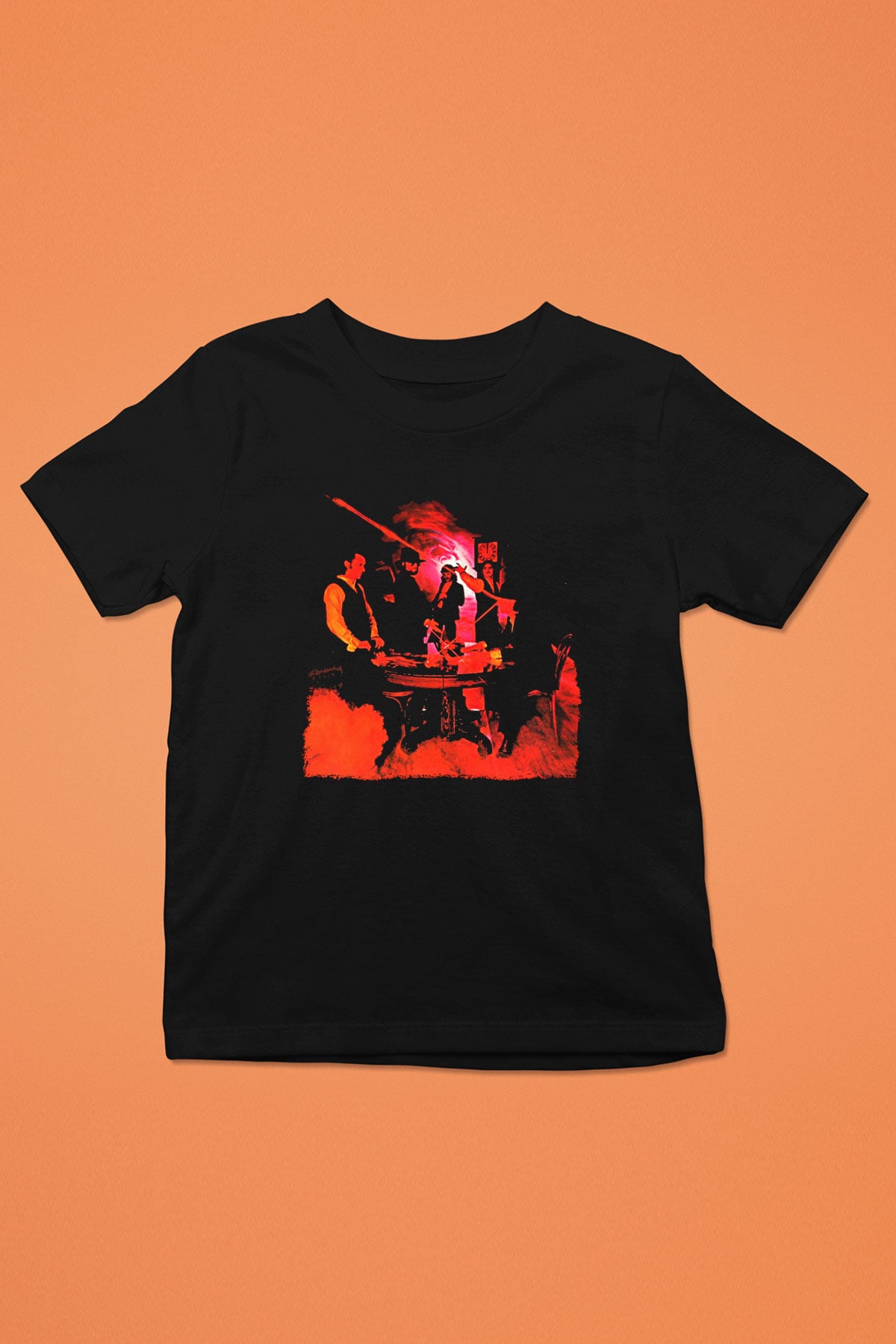 Blue Oyster Cult Baskılı Unisex Siyah Çocuk Tişört - Tshirt