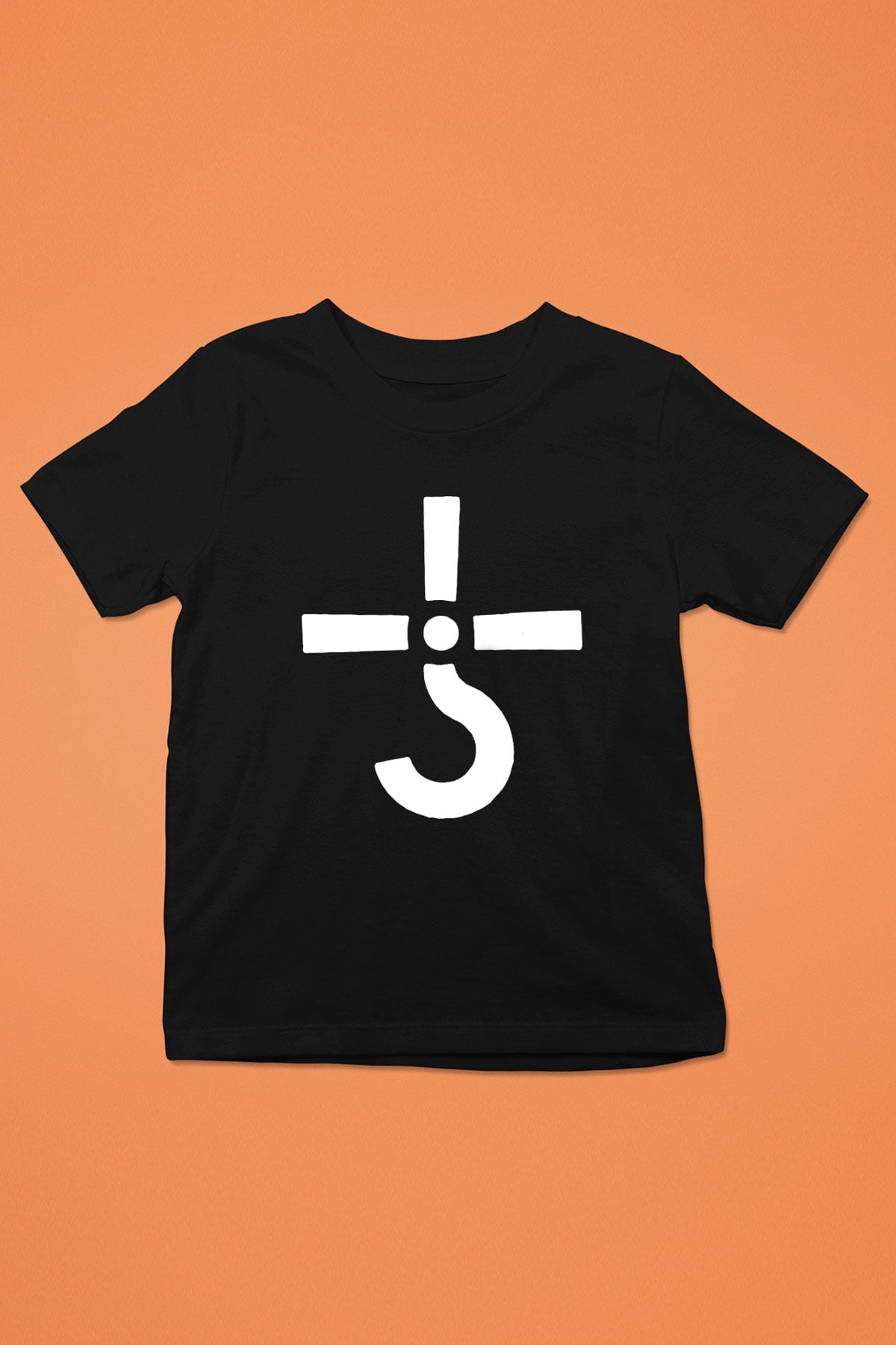 Blue Oyster Cult Baskılı Unisex Siyah Çocuk Tişört - Tshirt