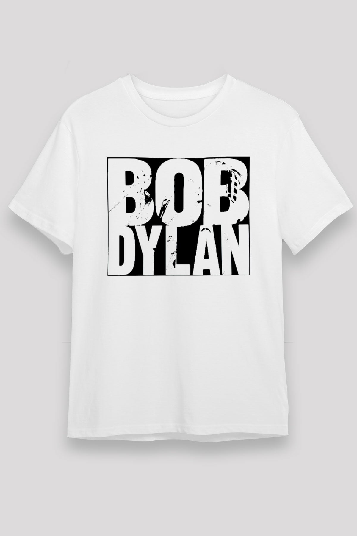 Bob Dylan Siyah Unisex Tişört T-Shirt - TişörtFabrikası