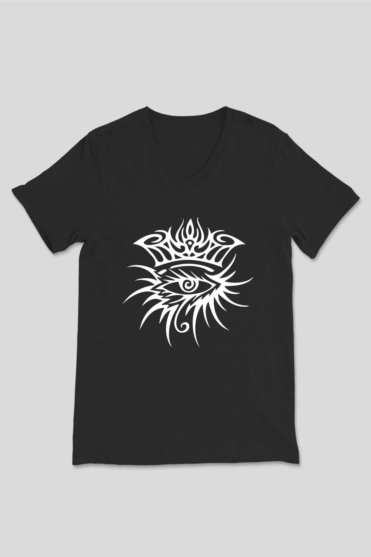 Bob Dylan Siyah Unisex V Yaka Tişört T-Shirt