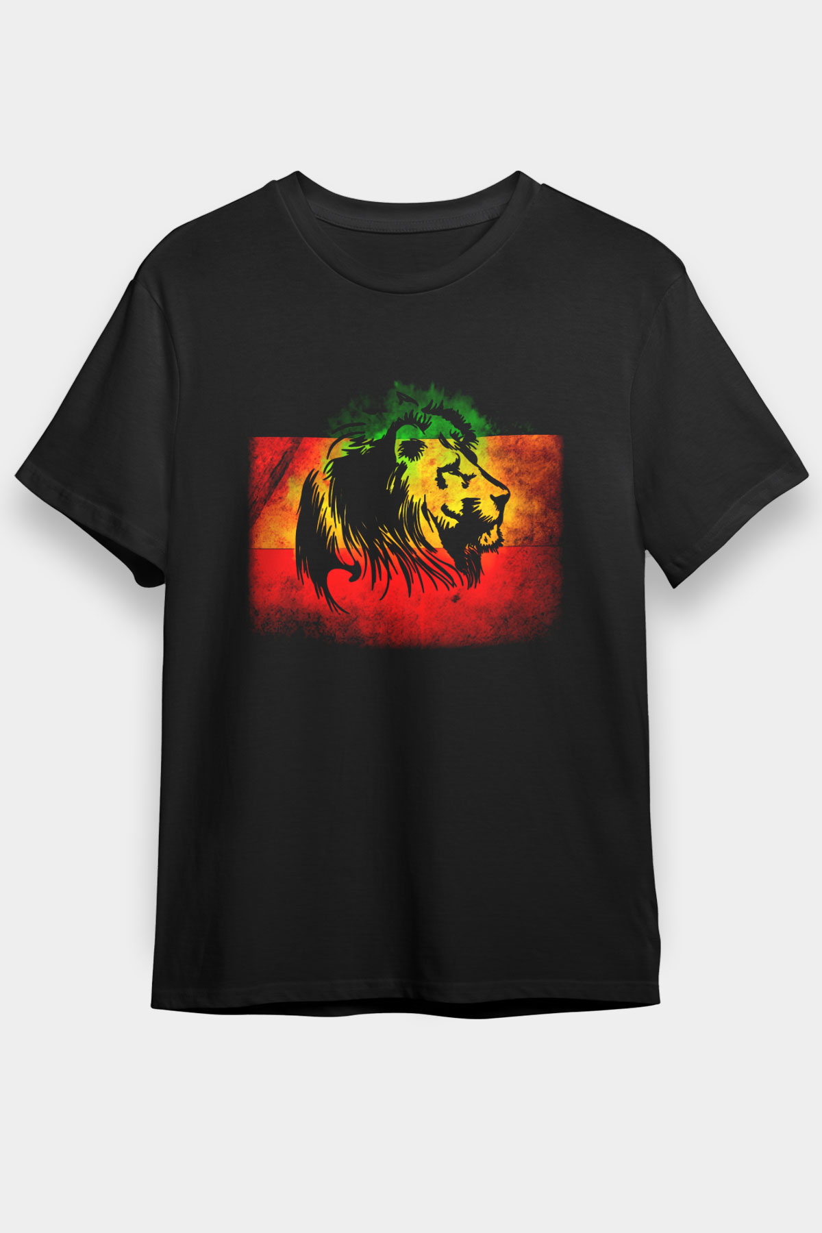 Bob Marley Siyah Unisex Tişört T-Shirt - TişörtFabrikası