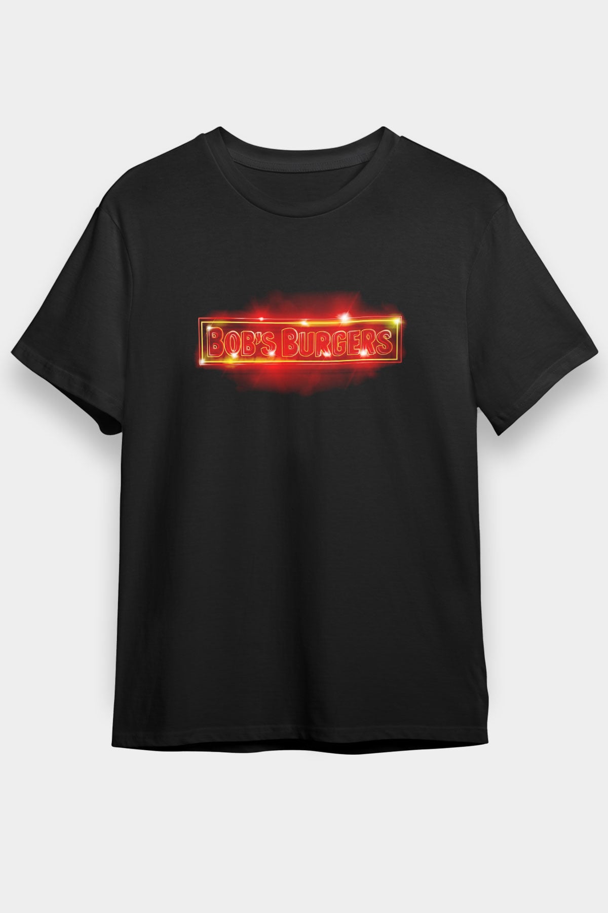 Bob's Burgers Siyah Unisex Tişört T-Shirt