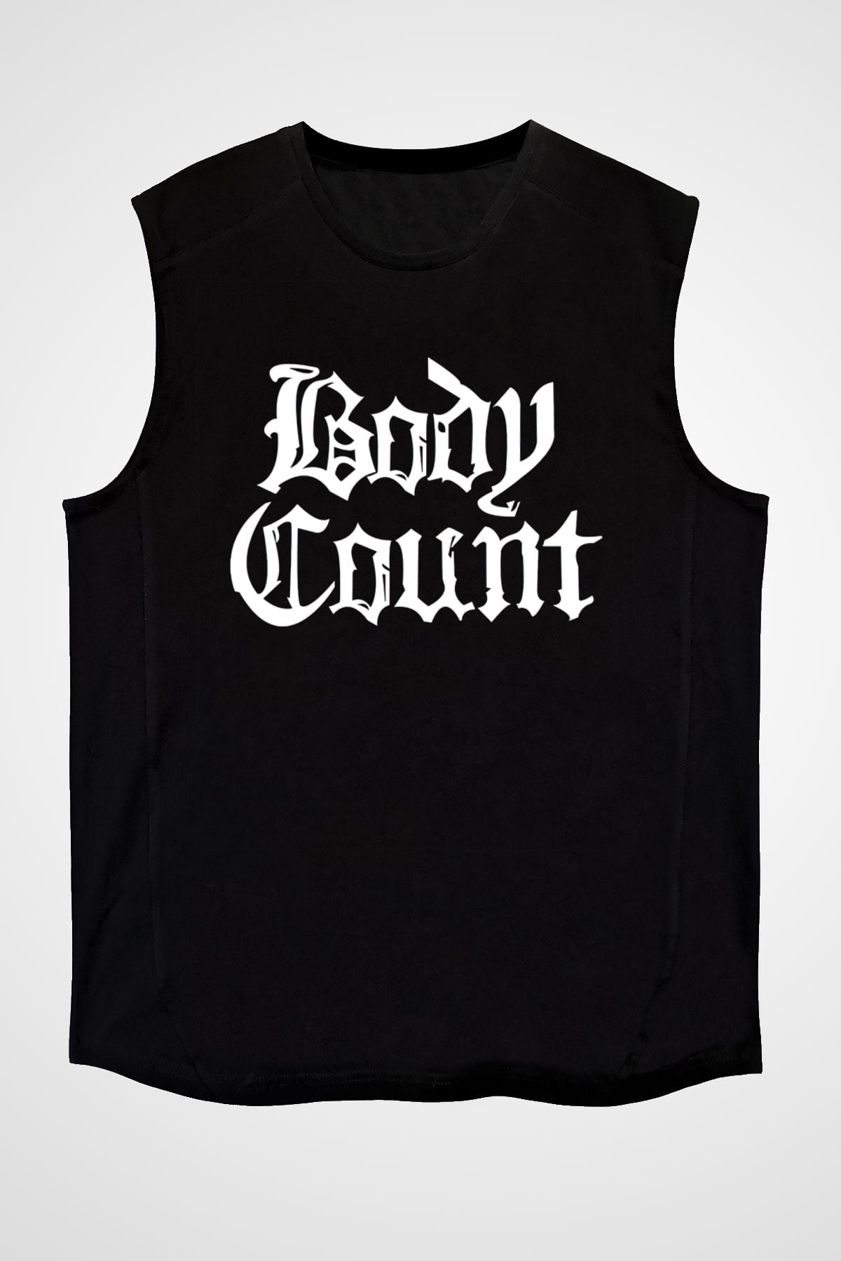 Body Count Siyah Unisex Kolsuz Tişört