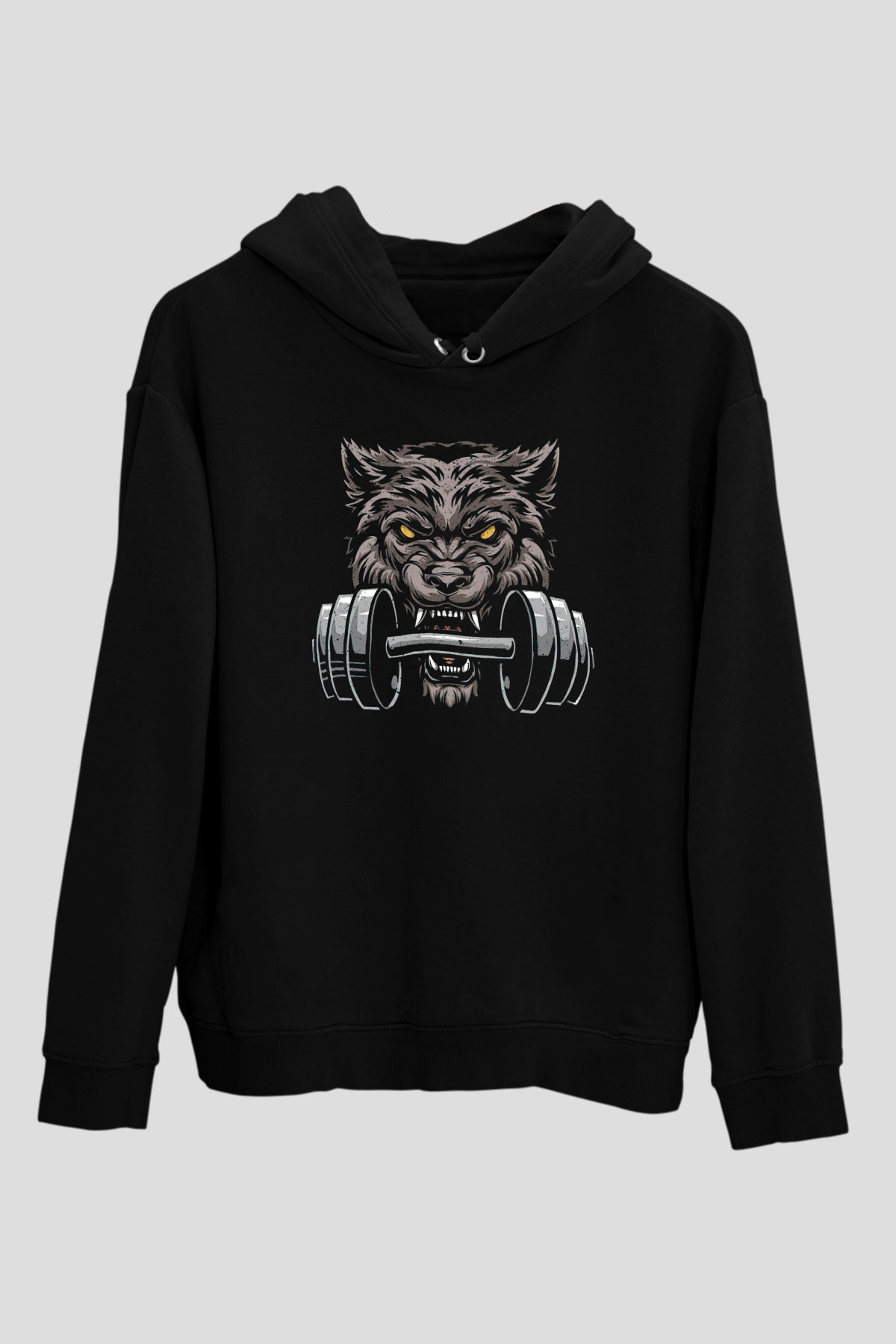 Bodybuilding KurtSiyah  Unisex Hoodie
