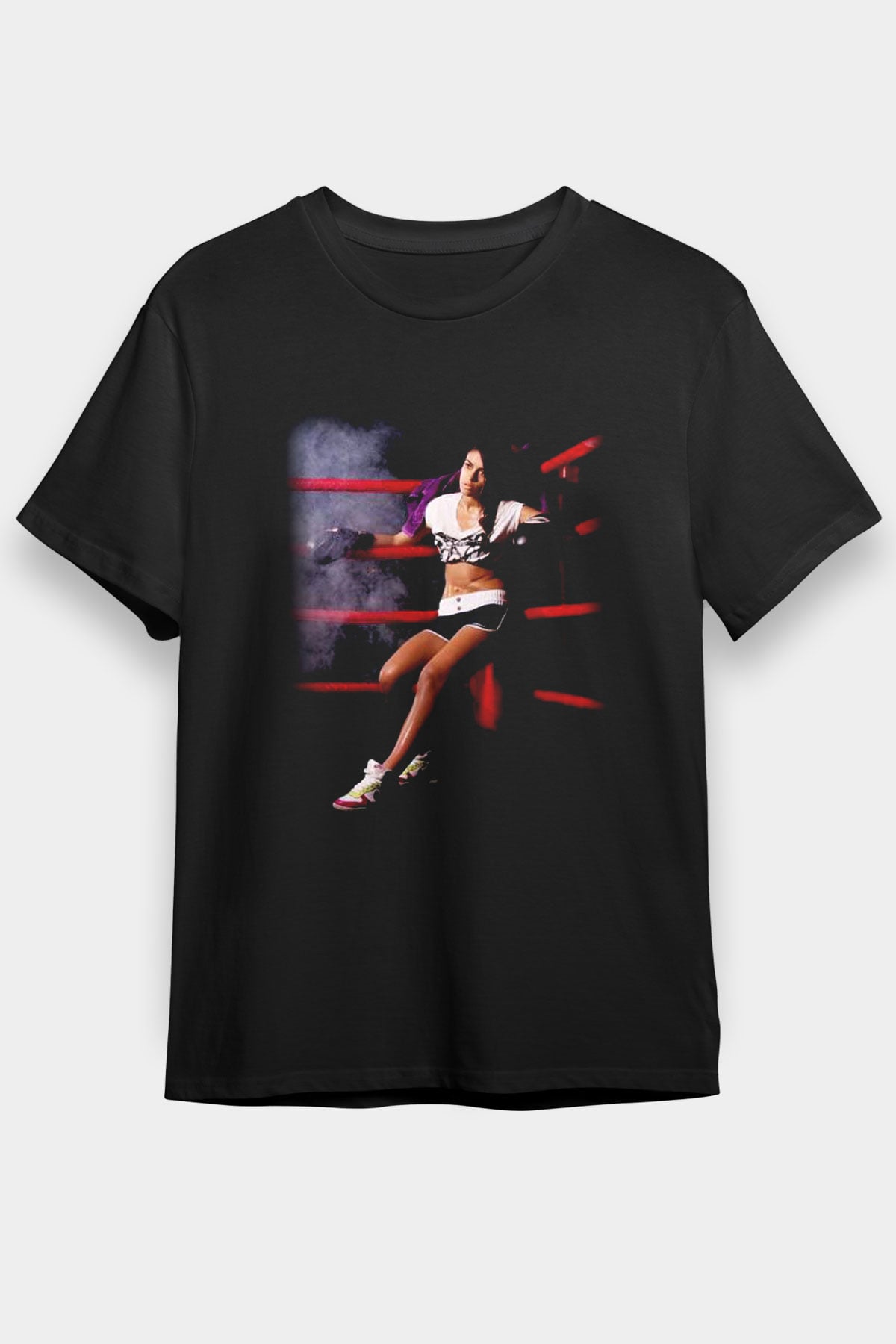 Boks Siyah Unisex Tişört T-Shirt - TişörtFabrikası