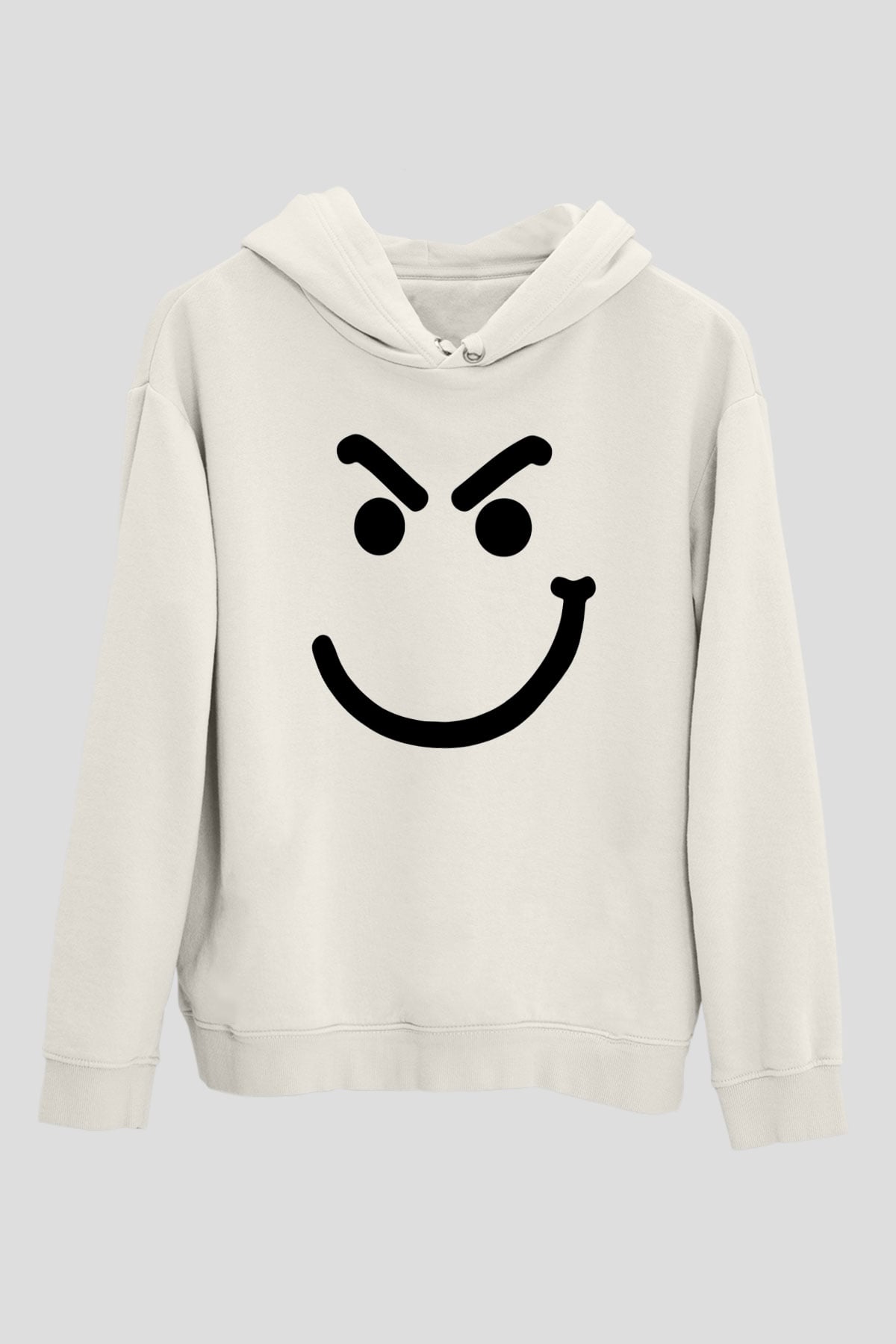 Bon Jovi Beyaz Unisex Kapşonlu Sweatshirt
