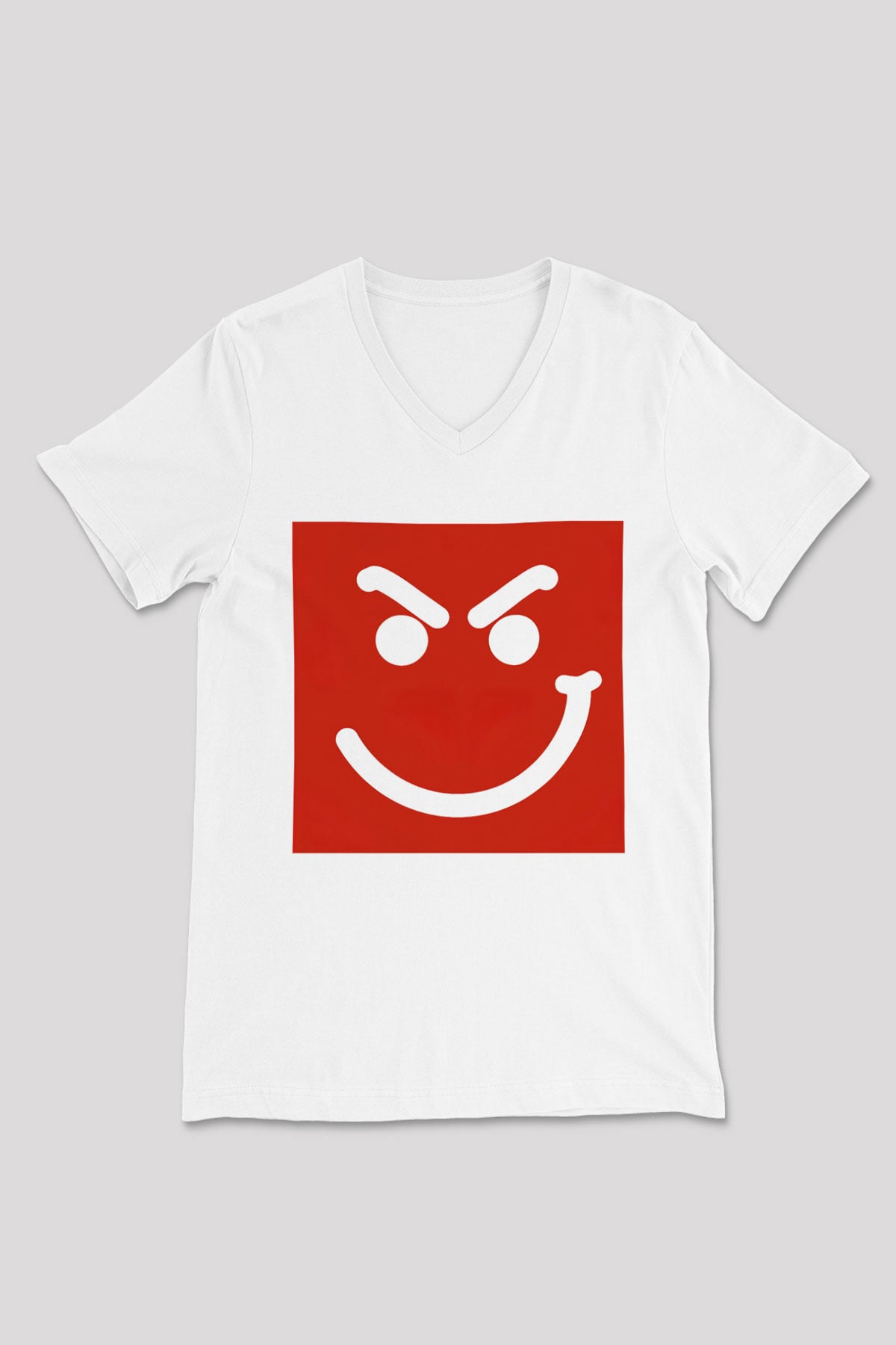 Bon Jovi Beyaz Unisex V Yaka Tişört T-Shirt