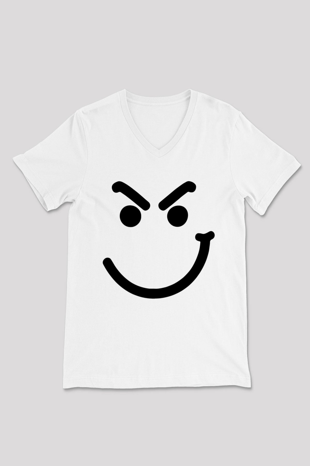 Bon Jovi Beyaz Unisex V Yaka Tişört T-Shirt