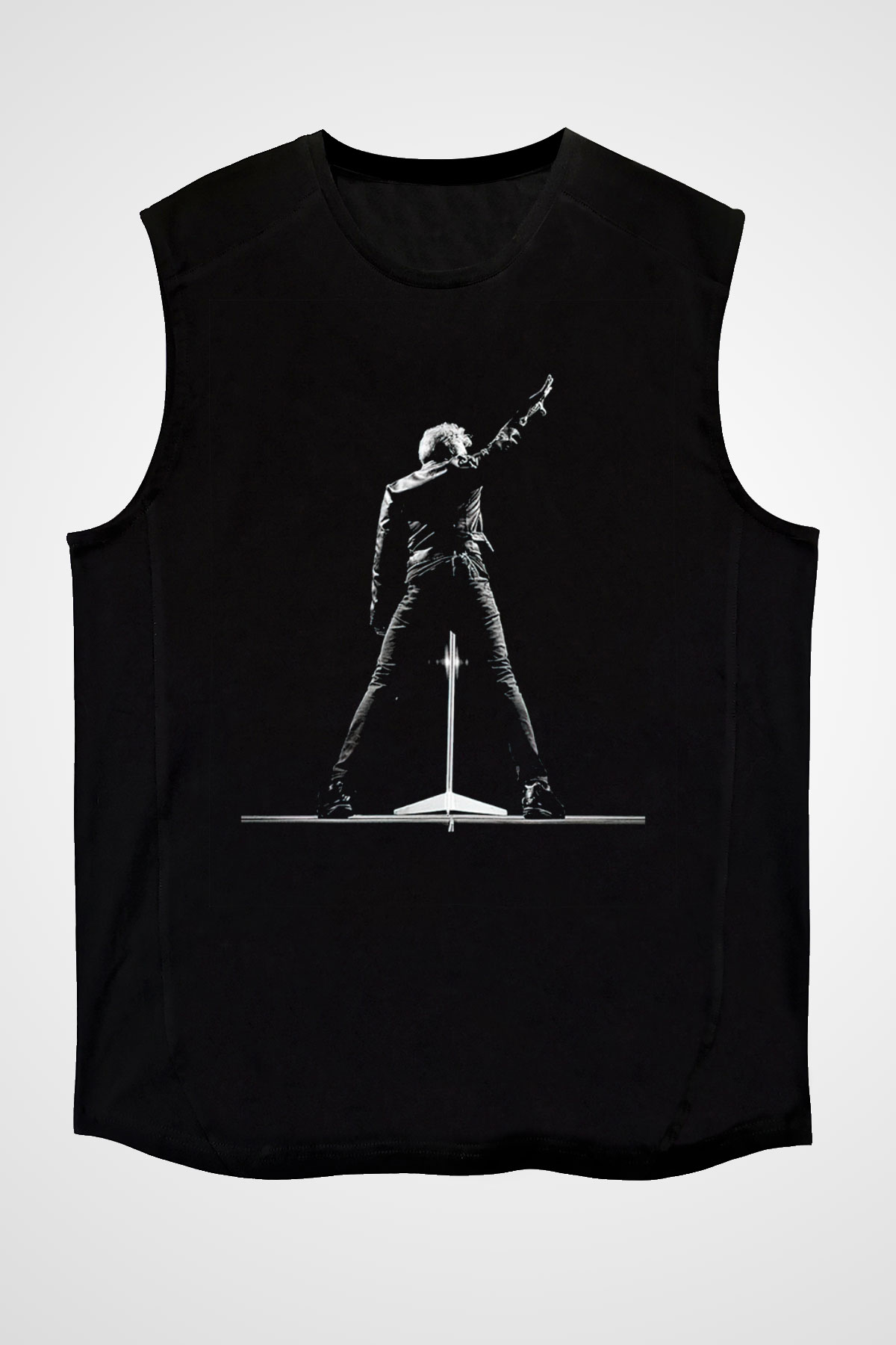 Bon Jovi Siyah Unisex Kolsuz Tişört