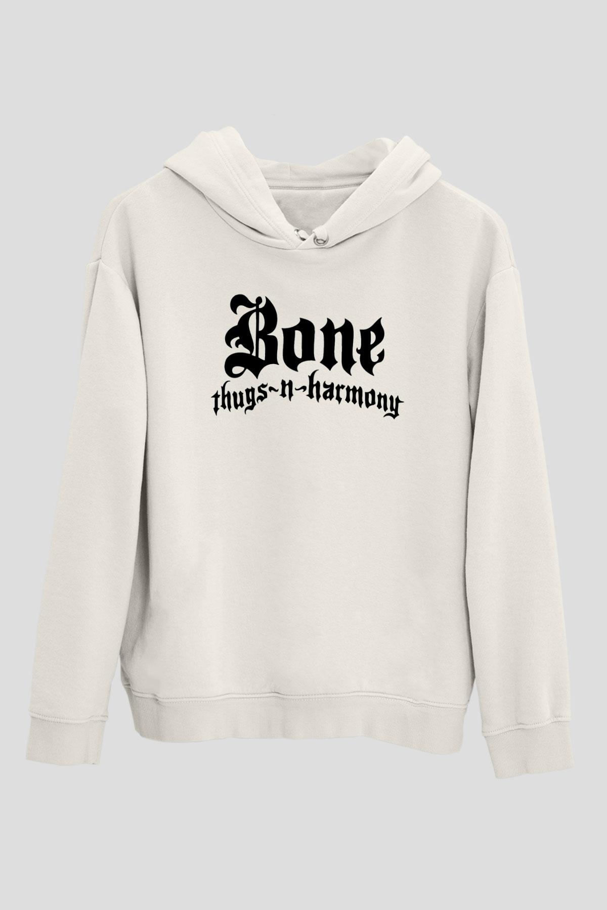 Bone Thugs-n-Harmony Beyaz Unisex Kapşonlu Sweatshirt
