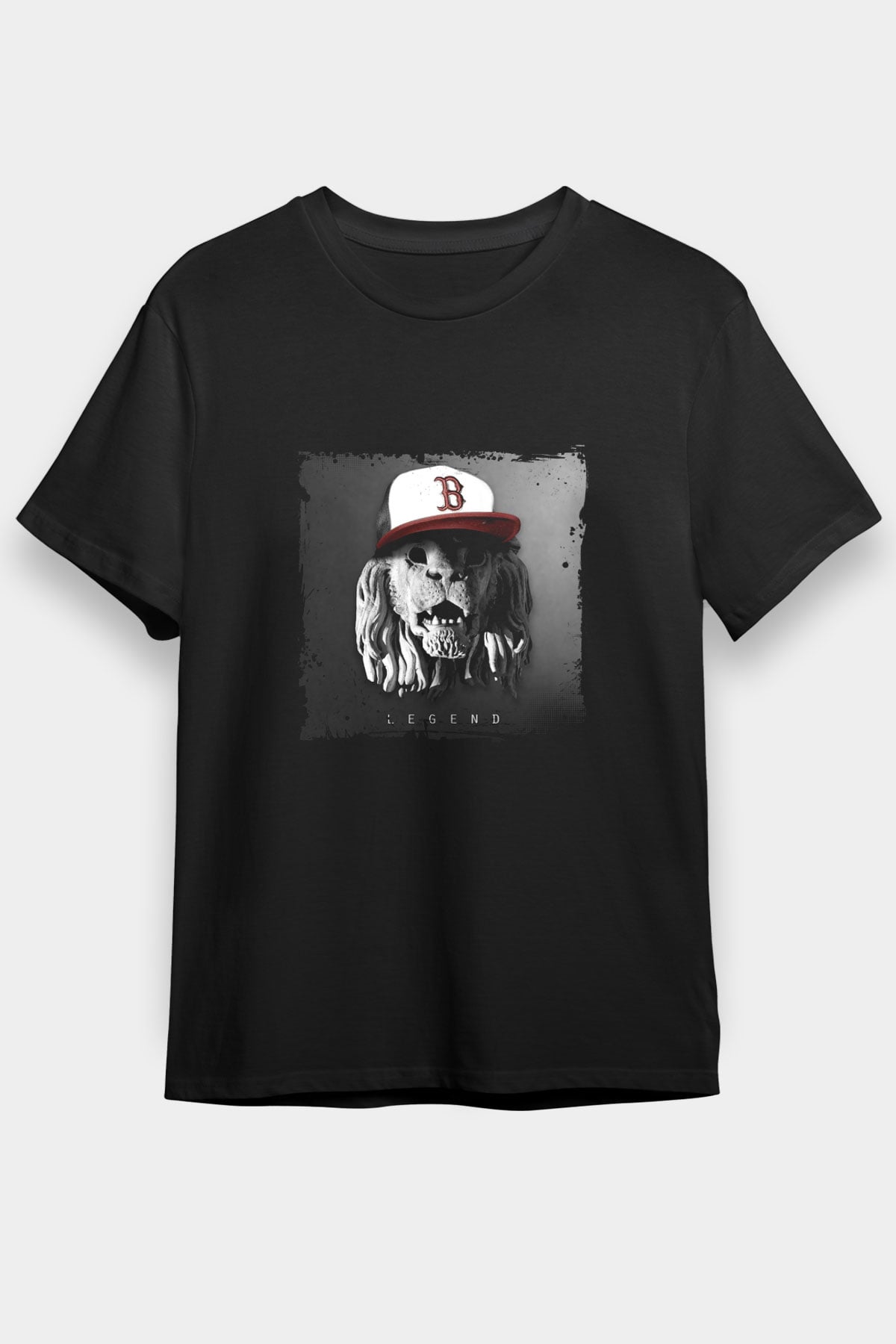 Borgore Baskılı Unisex Siyah Tişört