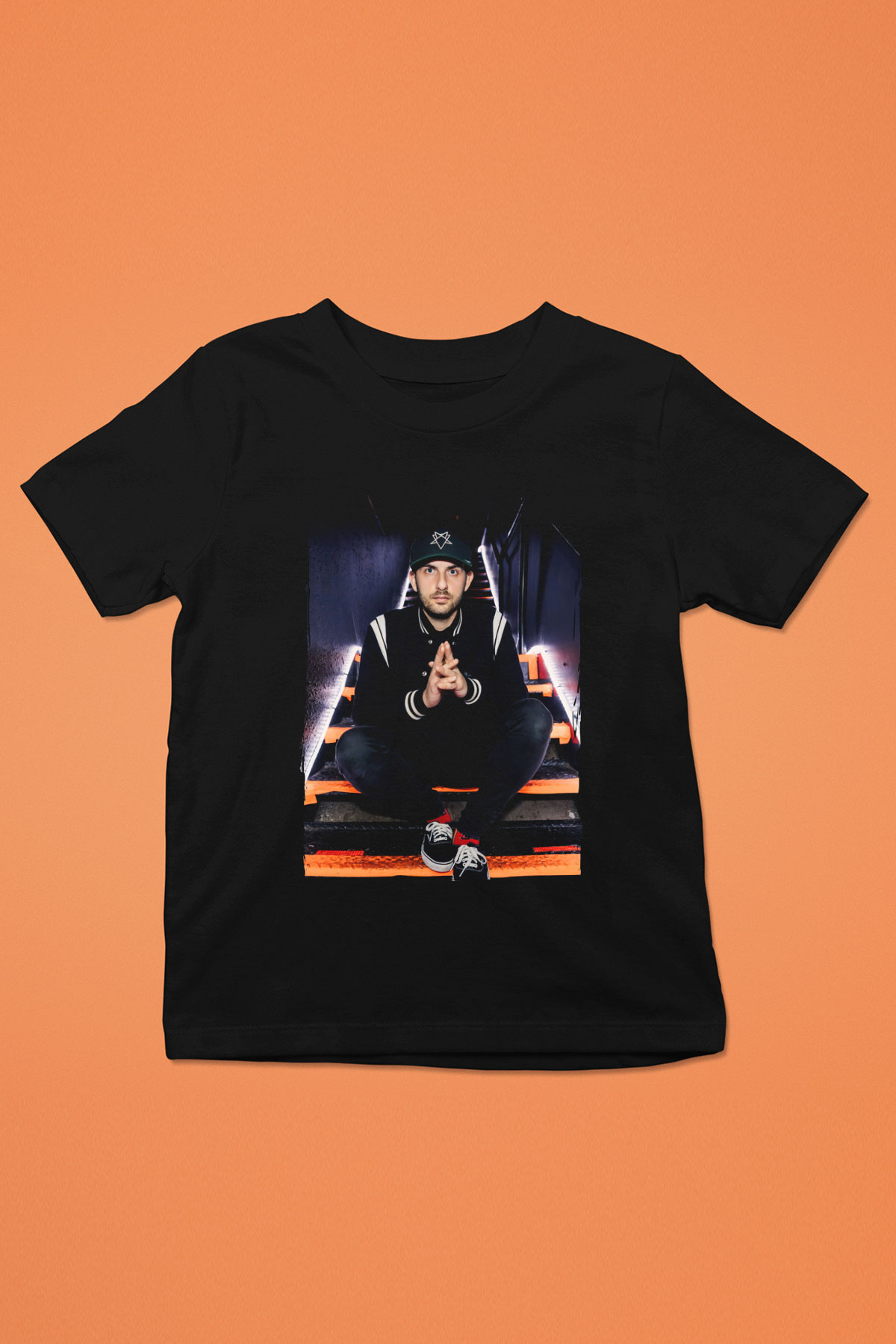 Borgore Siyah Unisex Çocuk Tişört