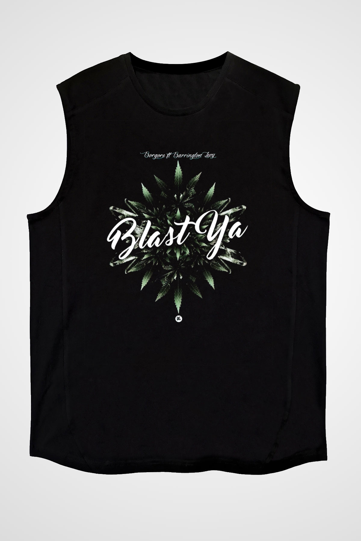 Borgore Siyah Unisex Kolsuz Tişört
