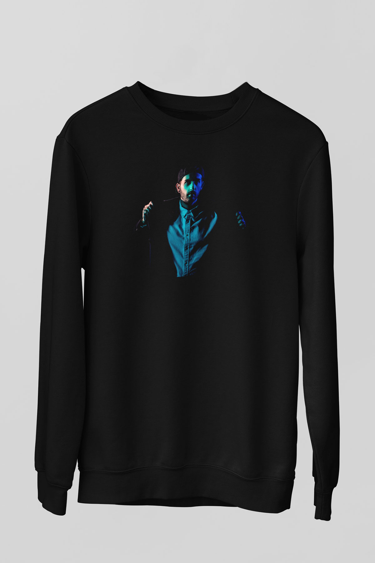 Borgore Siyah Unisex Sweatshirt