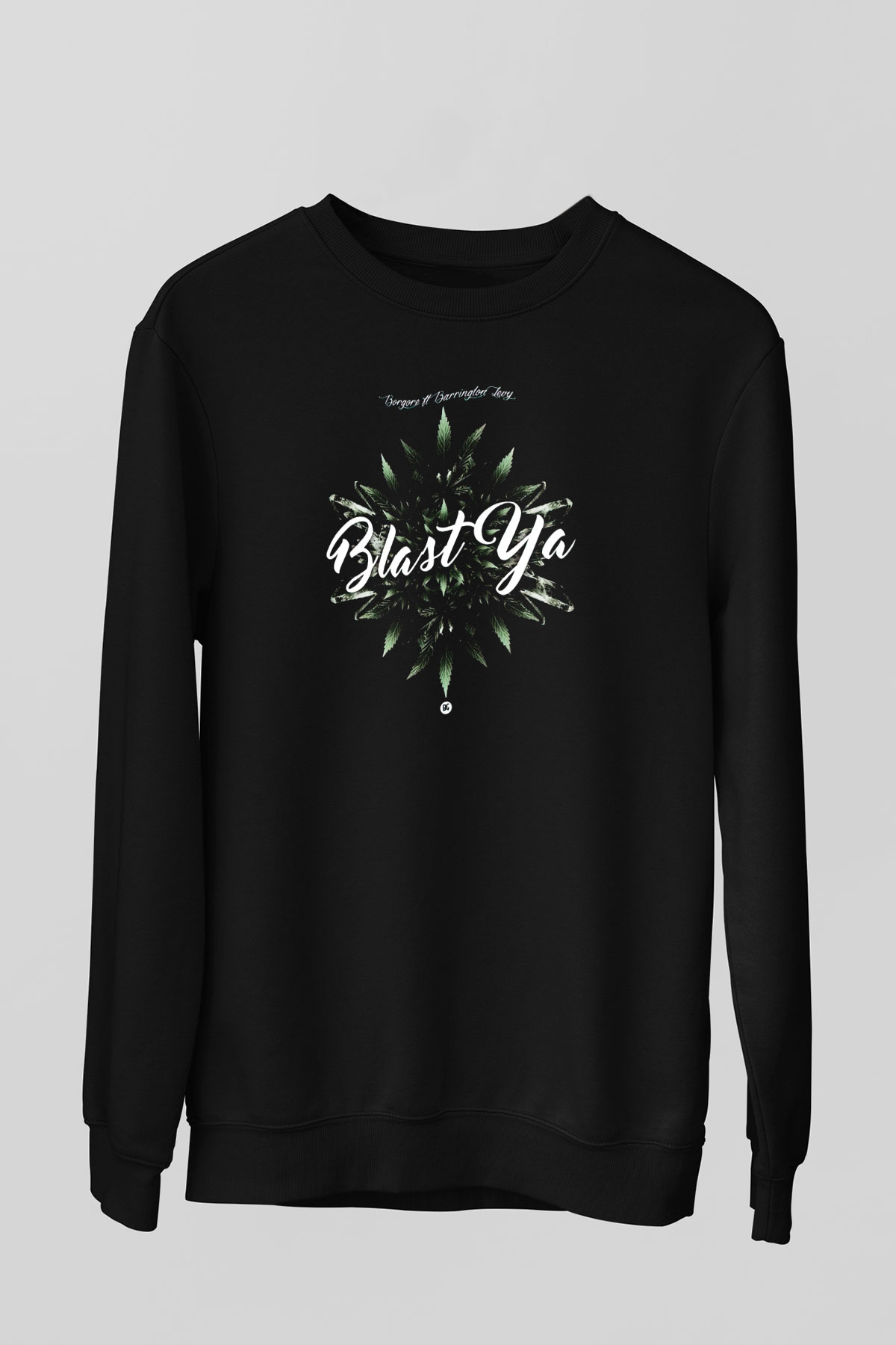 Borgore Siyah Unisex Sweatshirt