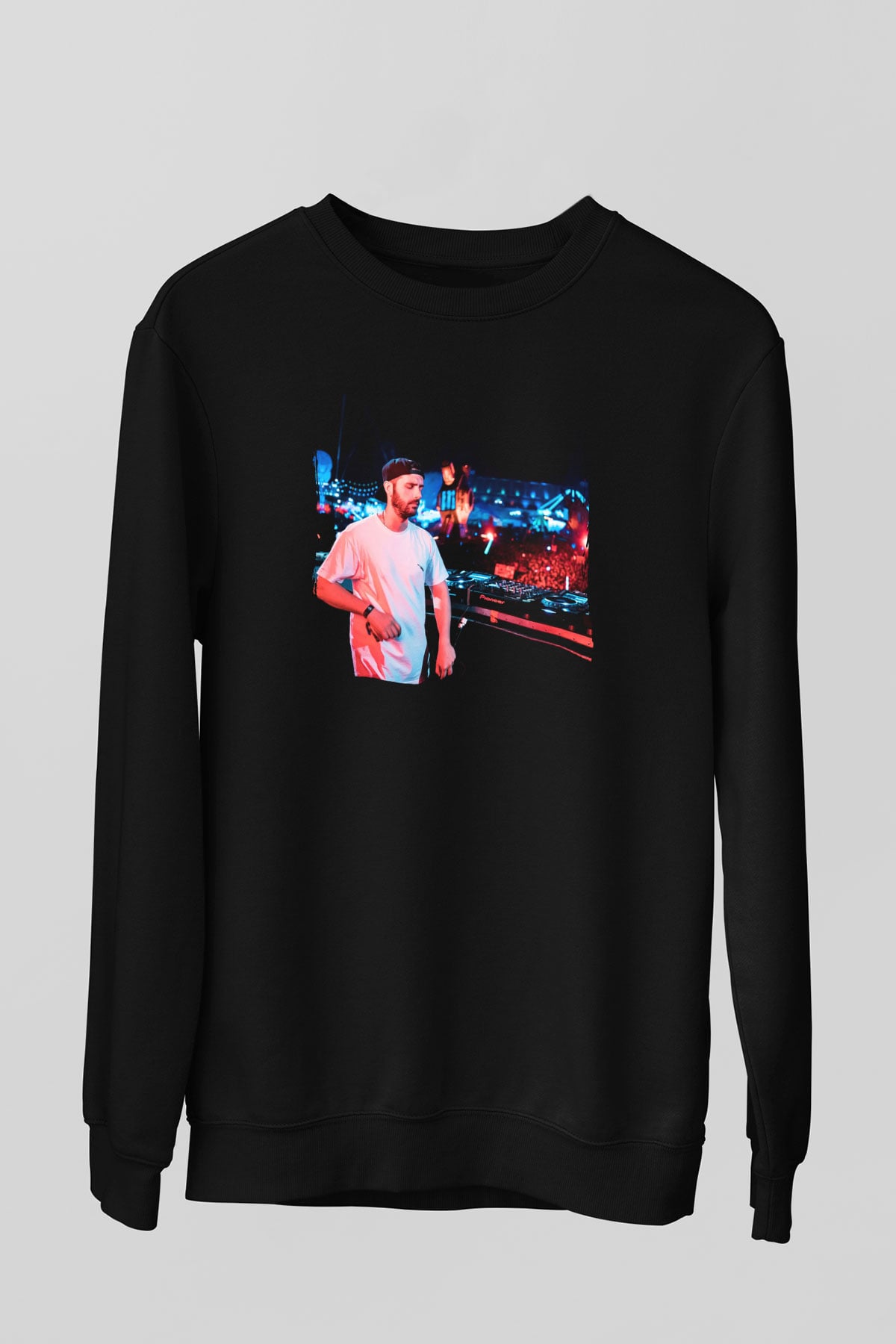 Borgore Siyah Unisex Sweatshirt