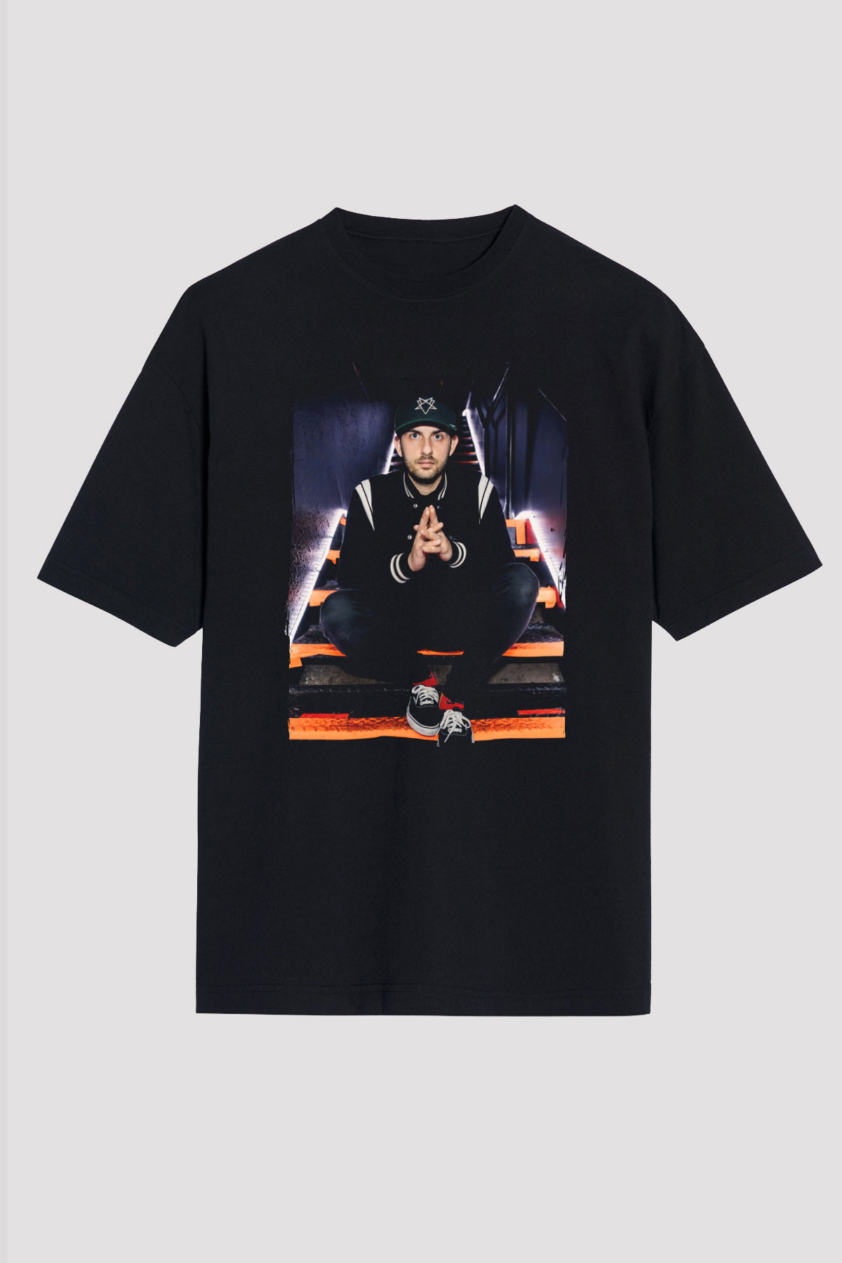 Borgore Siyah Unisex Tişört T-Shirt - TişörtFabrikası