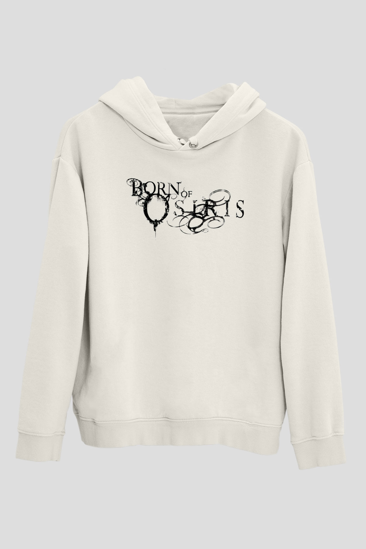 Born Of Osiris Beyaz Unisex Kapşonlu Sweatshirt