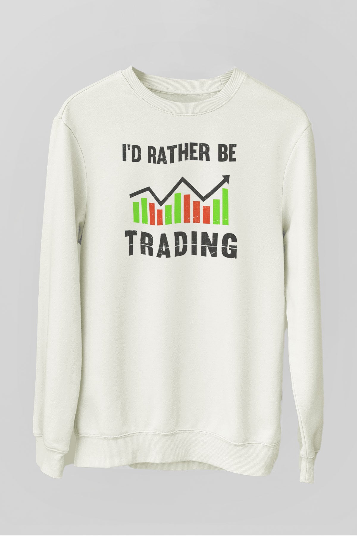 Borsacı Beyaz Unisex Sweatshirt