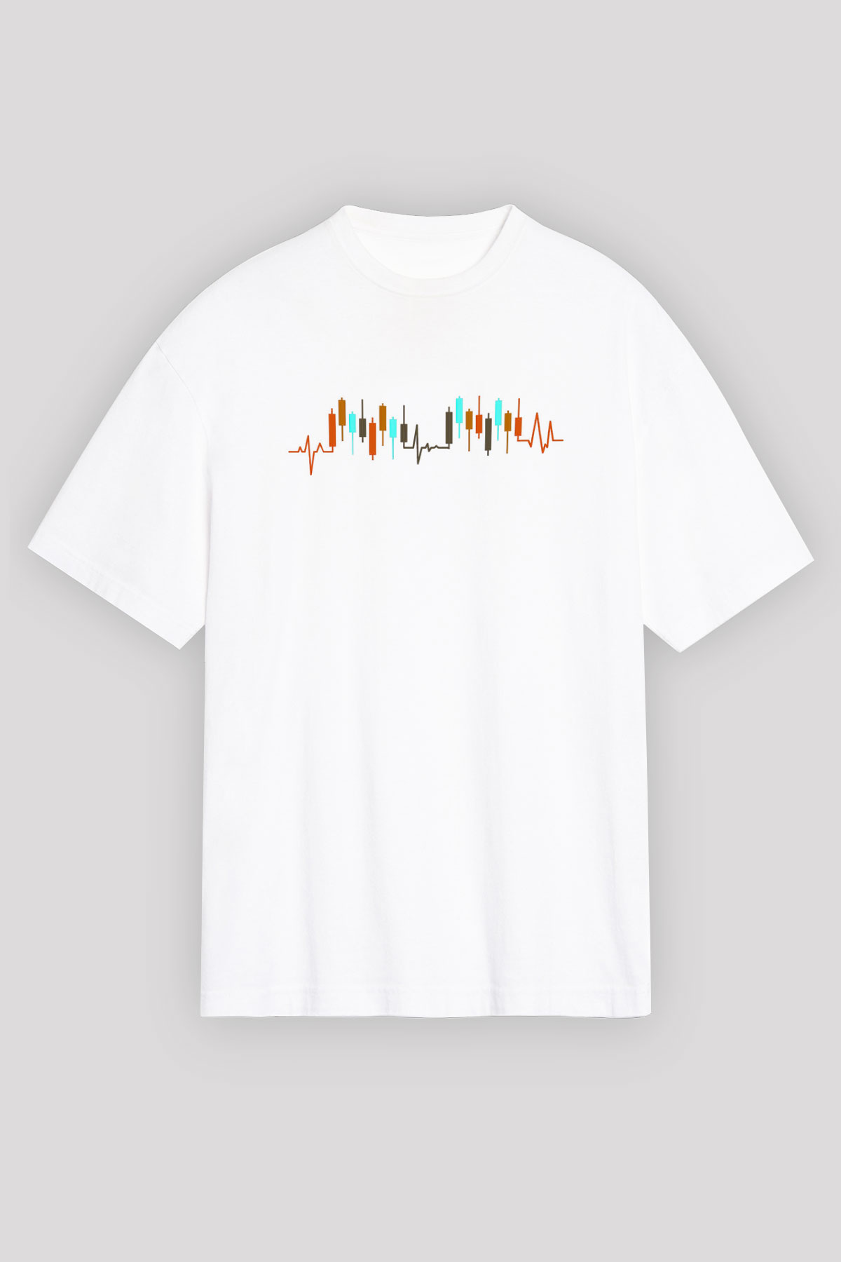 Borsacı Beyaz Unisex Tişört T-Shirt - TişörtFabrikası