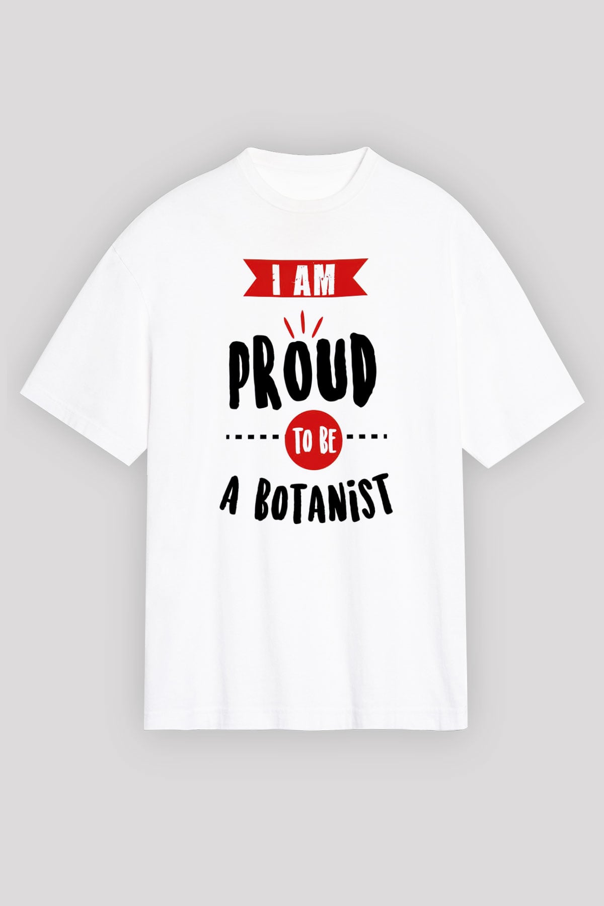 Botanikçi Beyaz Unisex Tişört T-Shirt - TişörtFabrikası