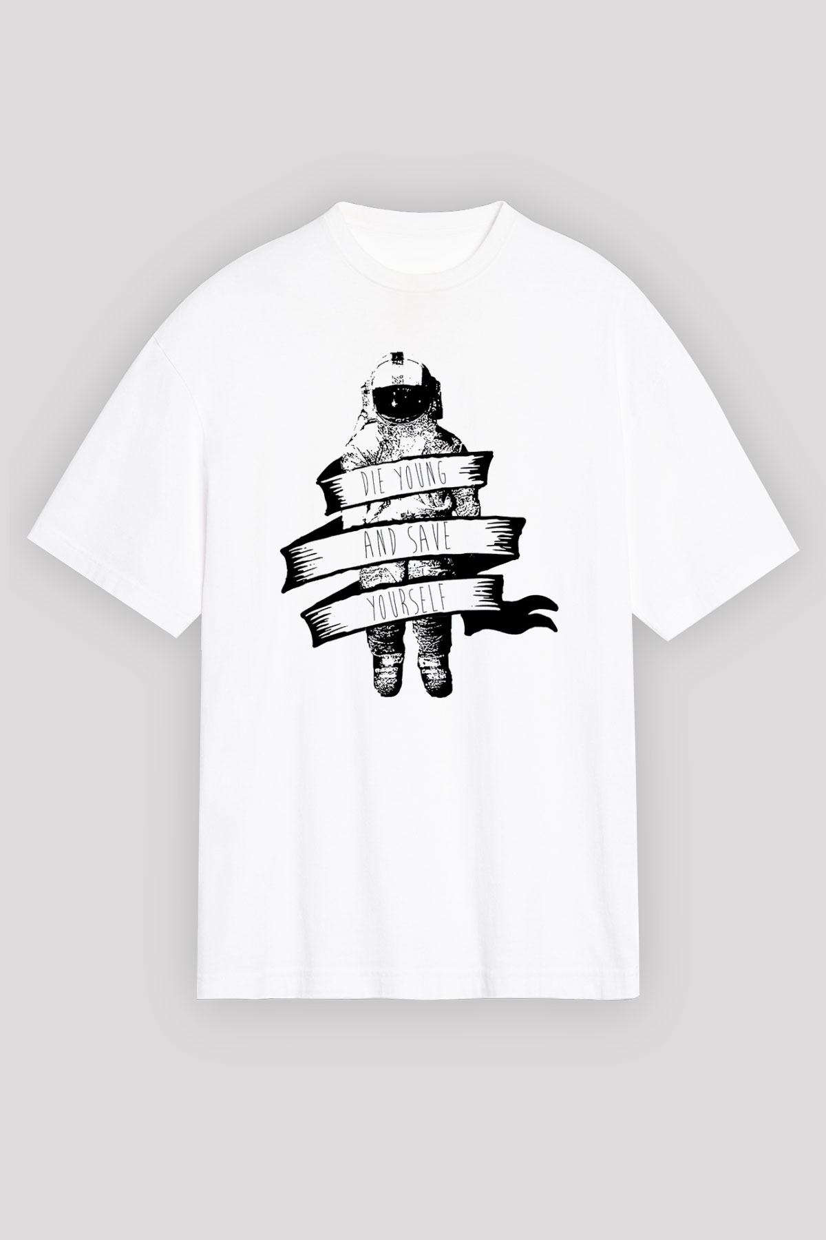 Brand New Beyaz Unisex Tişört T-Shirt - TişörtFabrikası