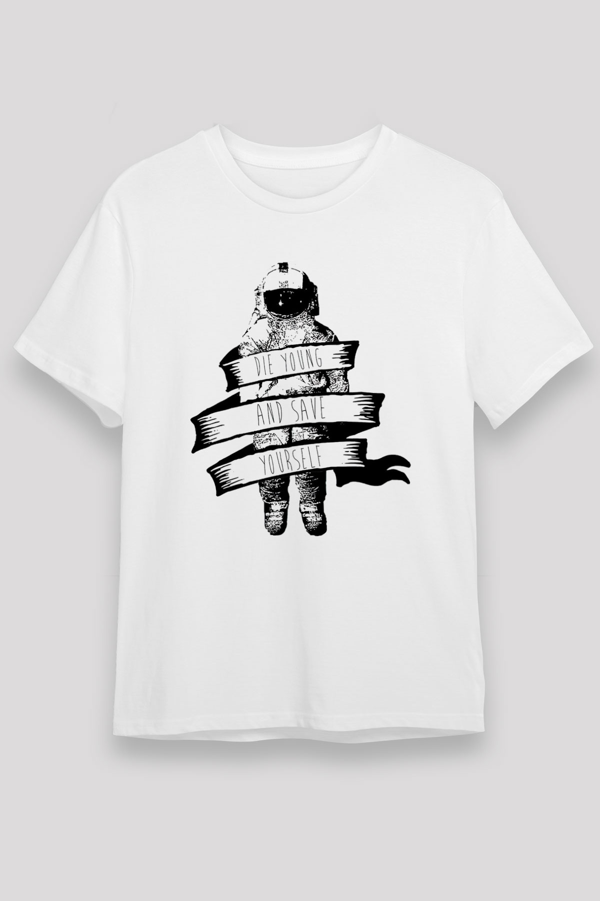 Brand New Beyaz Unisex Tişört T-Shirt - TişörtFabrikası