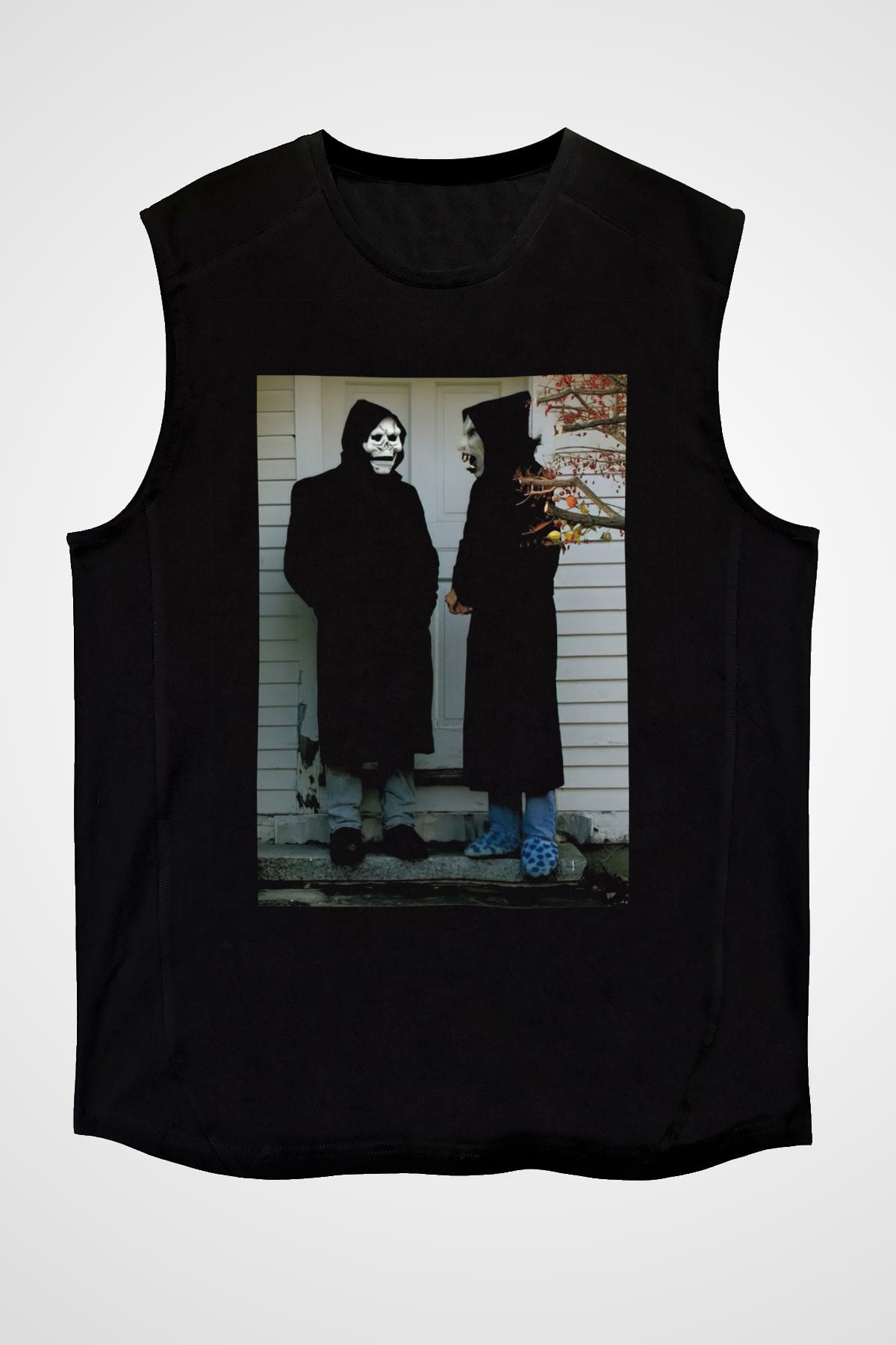 Brand New Siyah Unisex Kolsuz Tişört