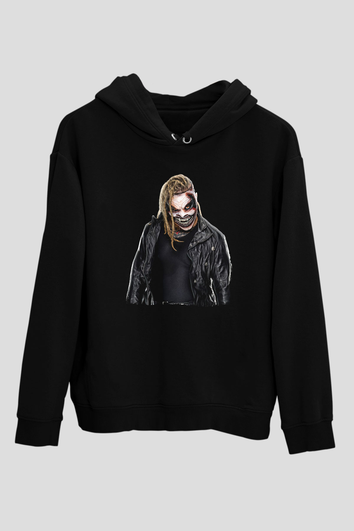 Bray Wyatt Baskılı Unisex Siyah Hoodie