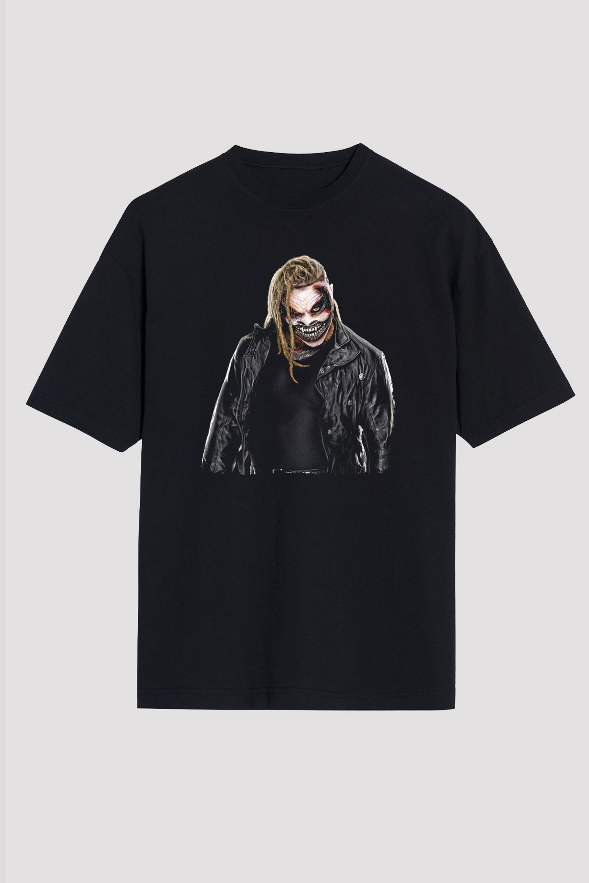 Bray Wyatt Baskılı Unisex Siyah Oversize Tişört - Tshirt