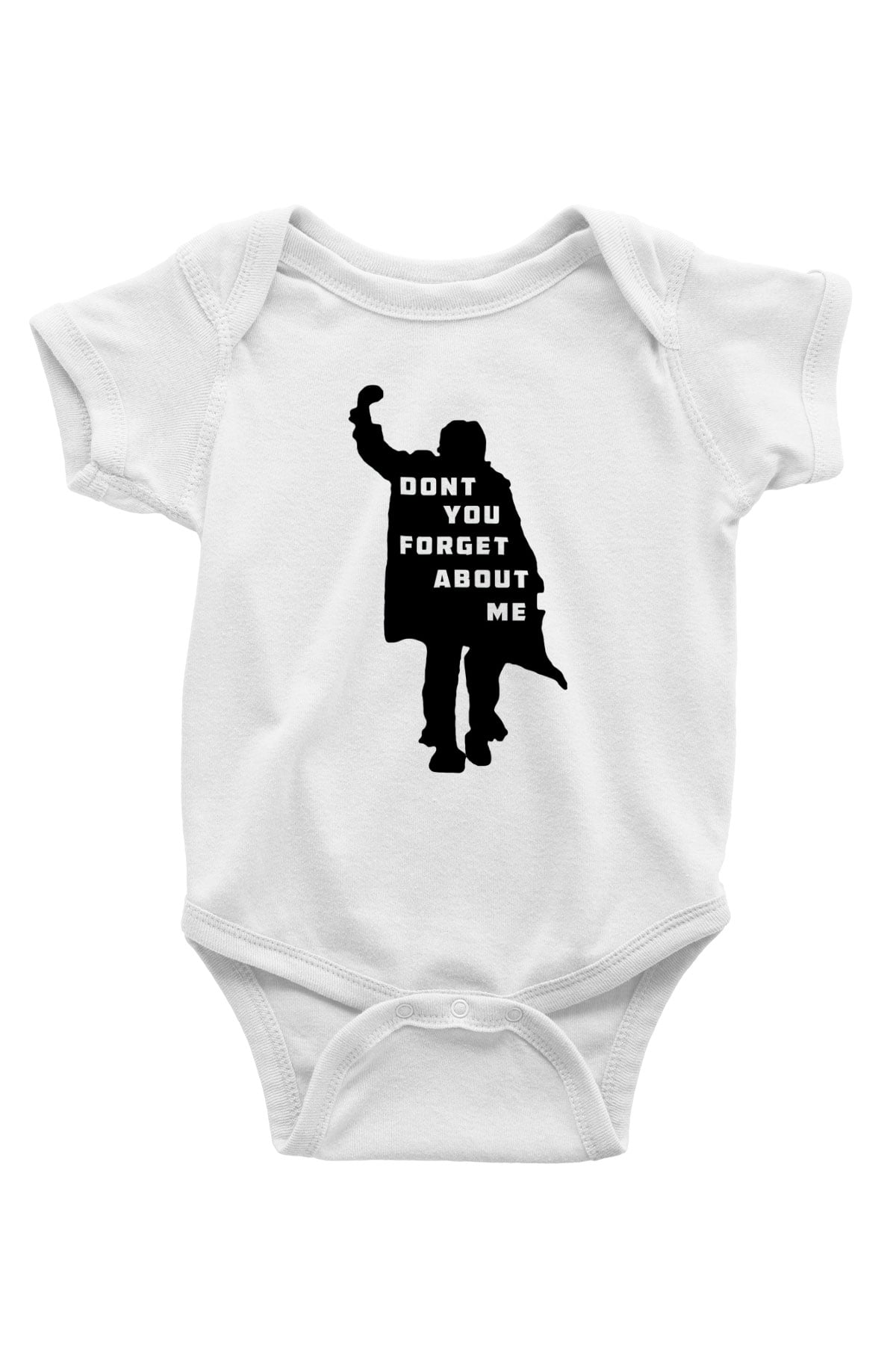 Breakfast Club Baskılı Beyaz Unisex Bebek Body - Zıbın