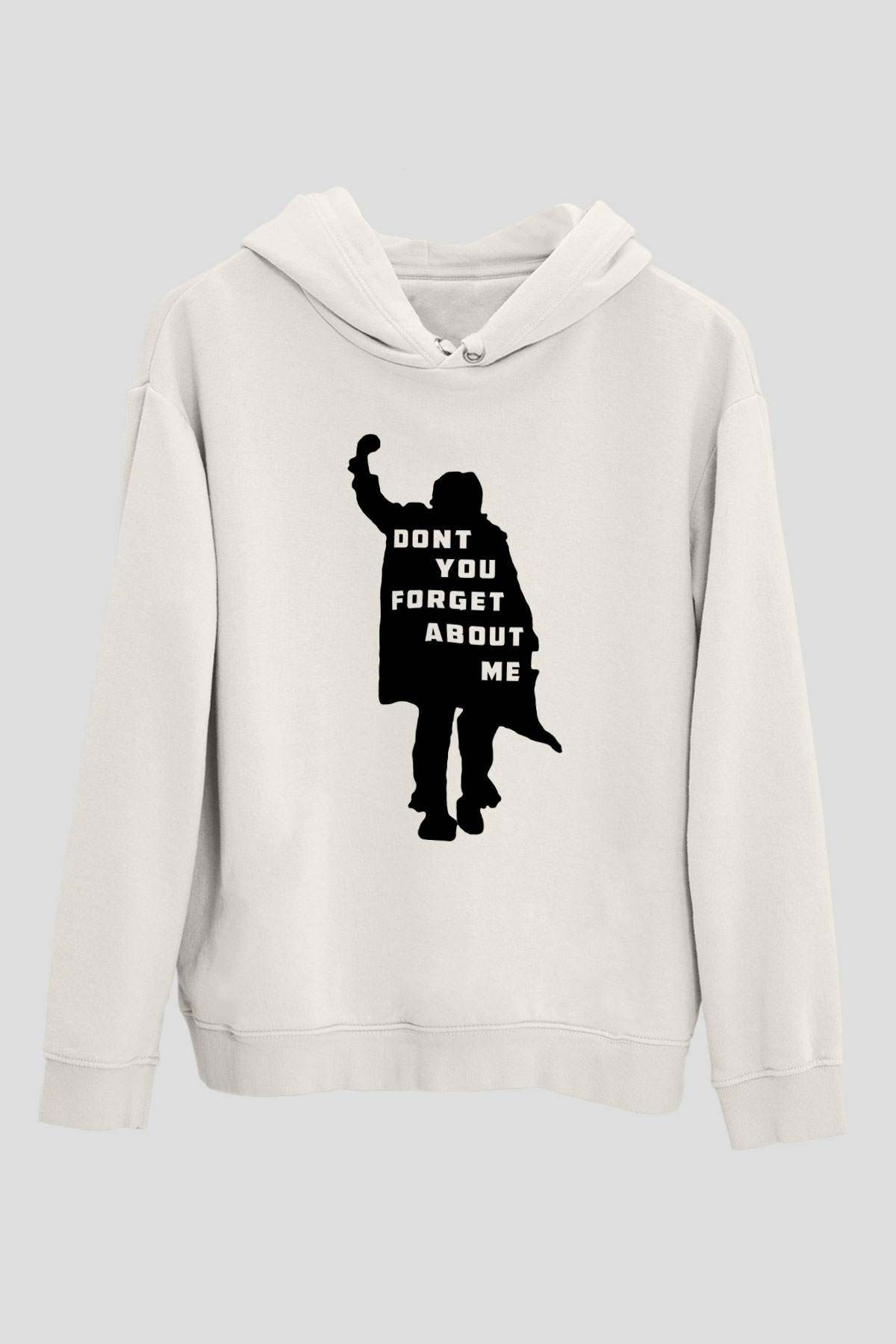 Breakfast Club Beyaz Unisex Kapşonlu Sweatshirt