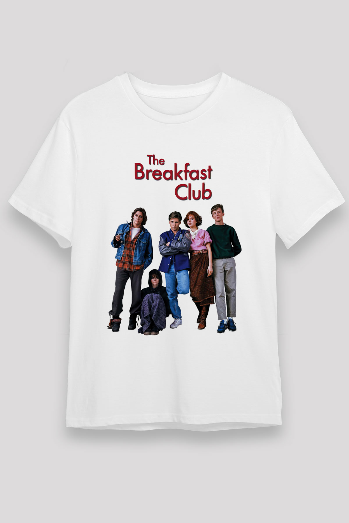 Breakfast Club Beyaz Unisex Tişört