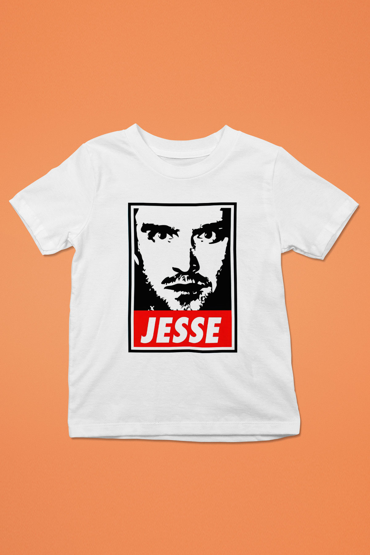 Breaking Bad Heisenberg Baskılı Beyaz Unisex Çocuk Tişört