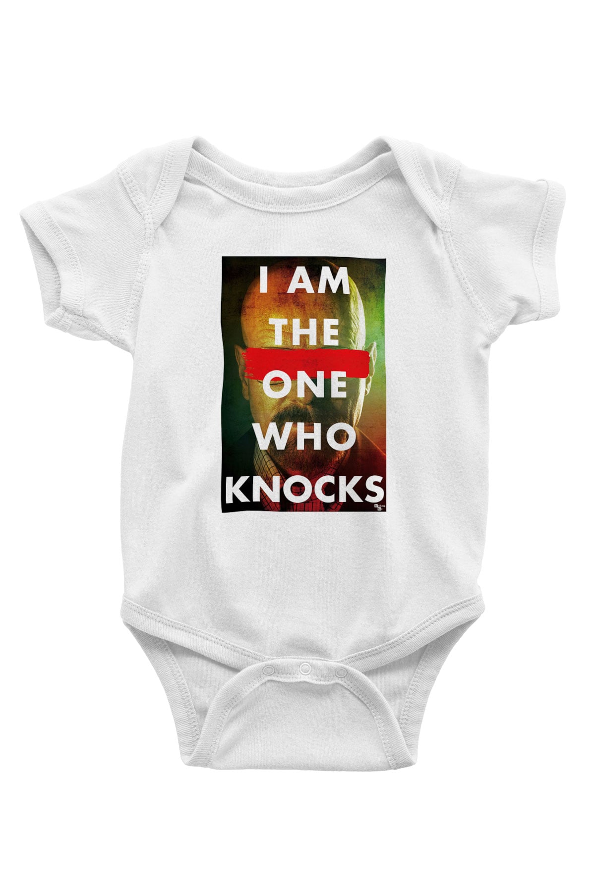 Breaking Bad Heisenberg Baskılı Beyaz Unisex Bebek Body - Zıbın