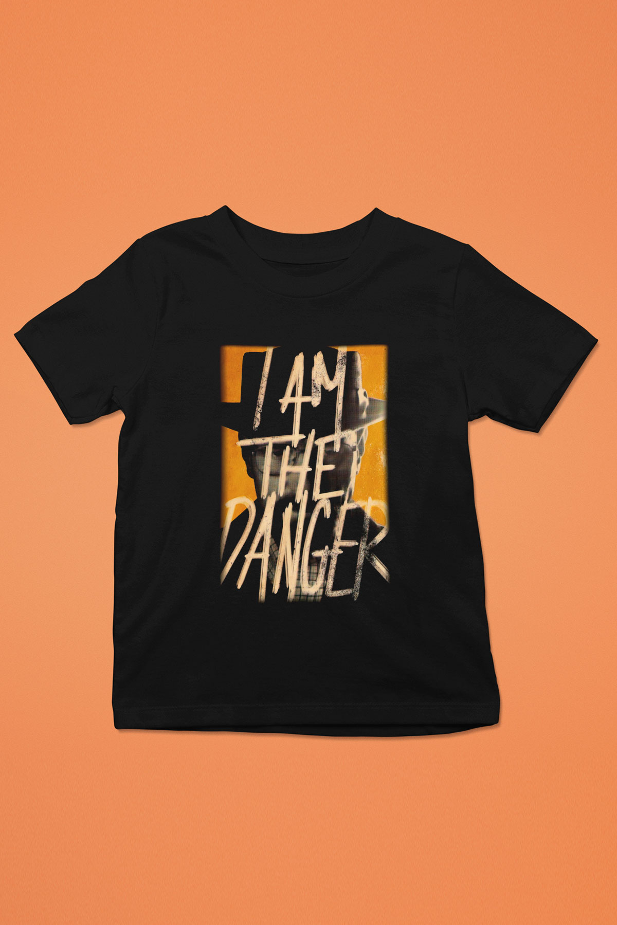 Breaking Bad Heisenberg Baskılı Siyah Unisex Çocuk Tişört
