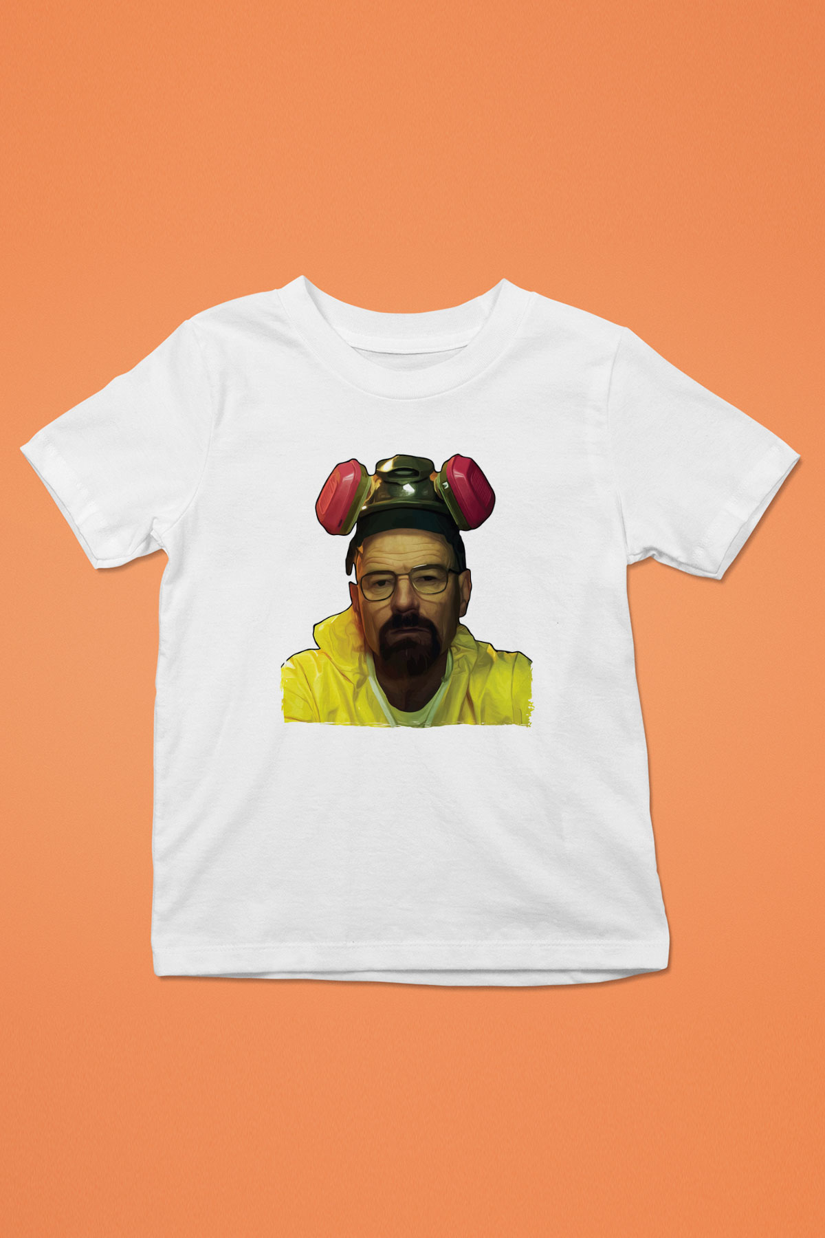 Breaking Bad Heisenberg Beyaz Unisex Çocuk Tişört