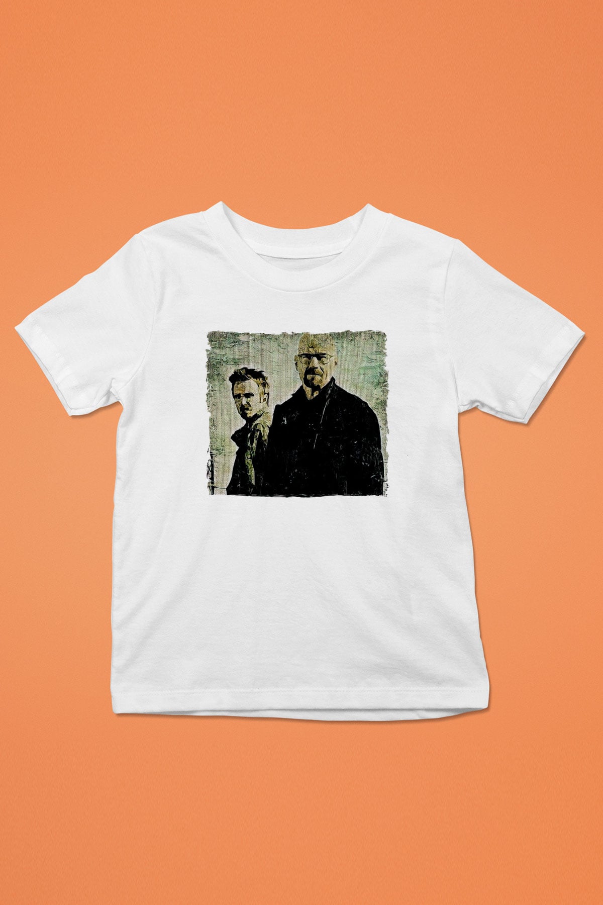 Breaking Bad Heisenberg Beyaz Unisex Çocuk Tişört