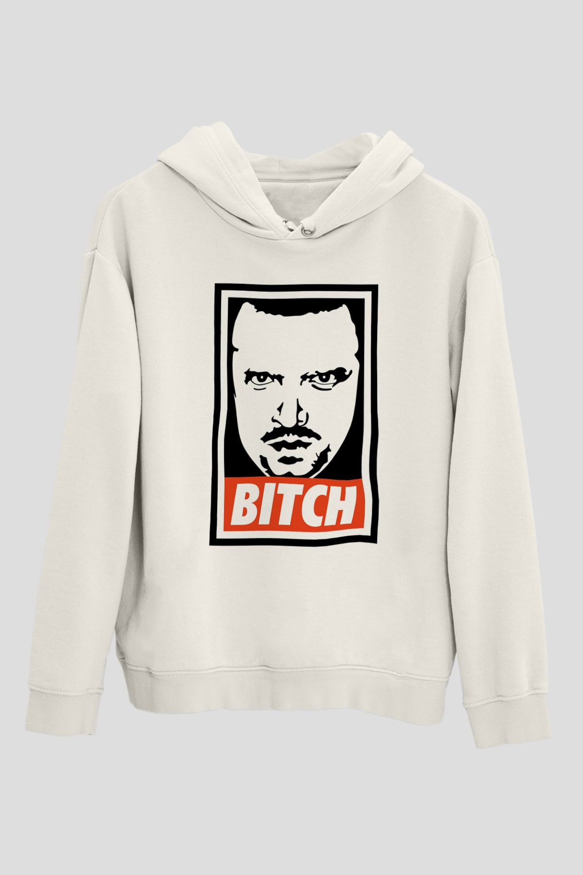Breaking Bad Heisenberg Beyaz Unisex Hoodie