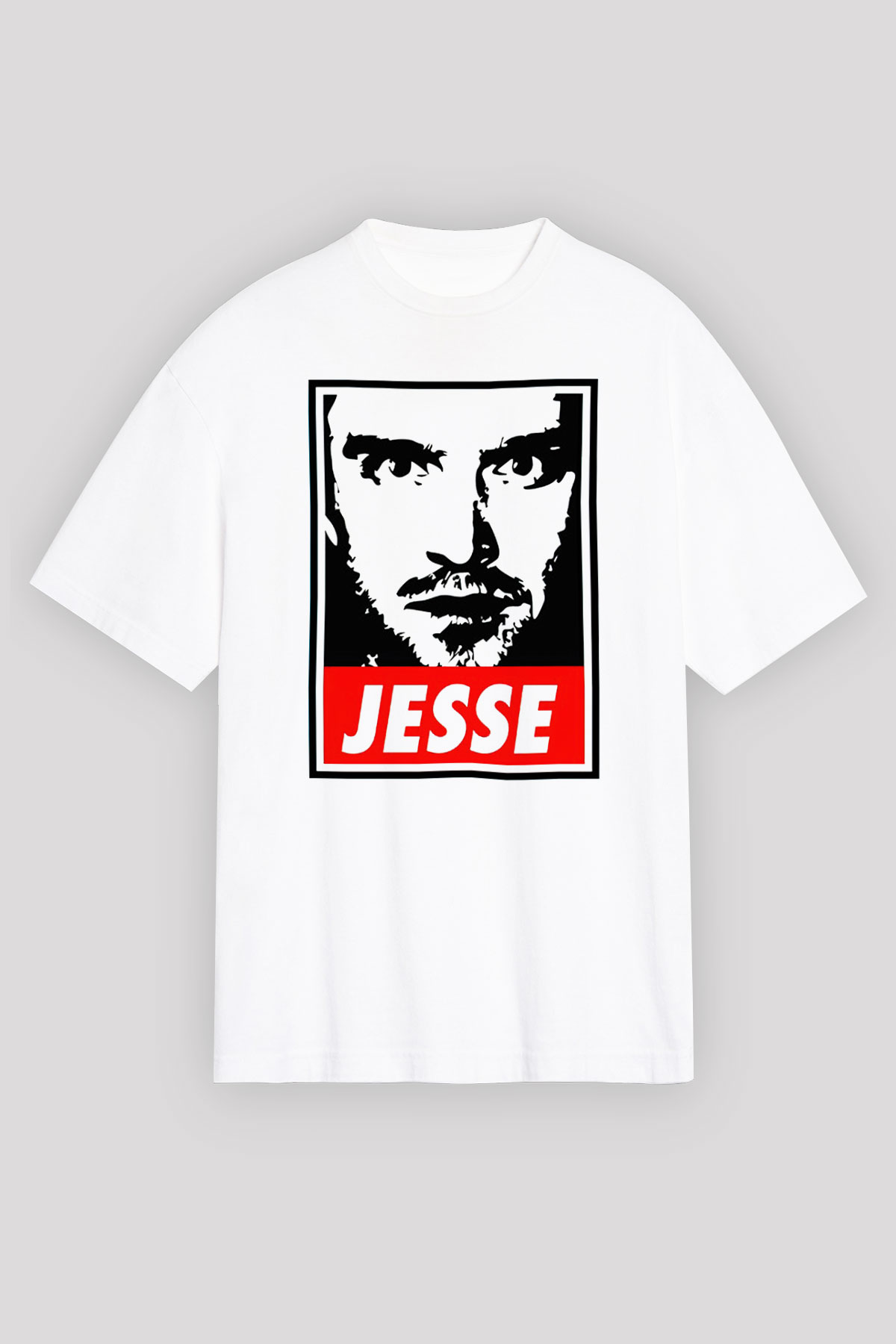 Breaking Bad Heisenberg Beyaz Unisex Oversize Tişört T-Shirt