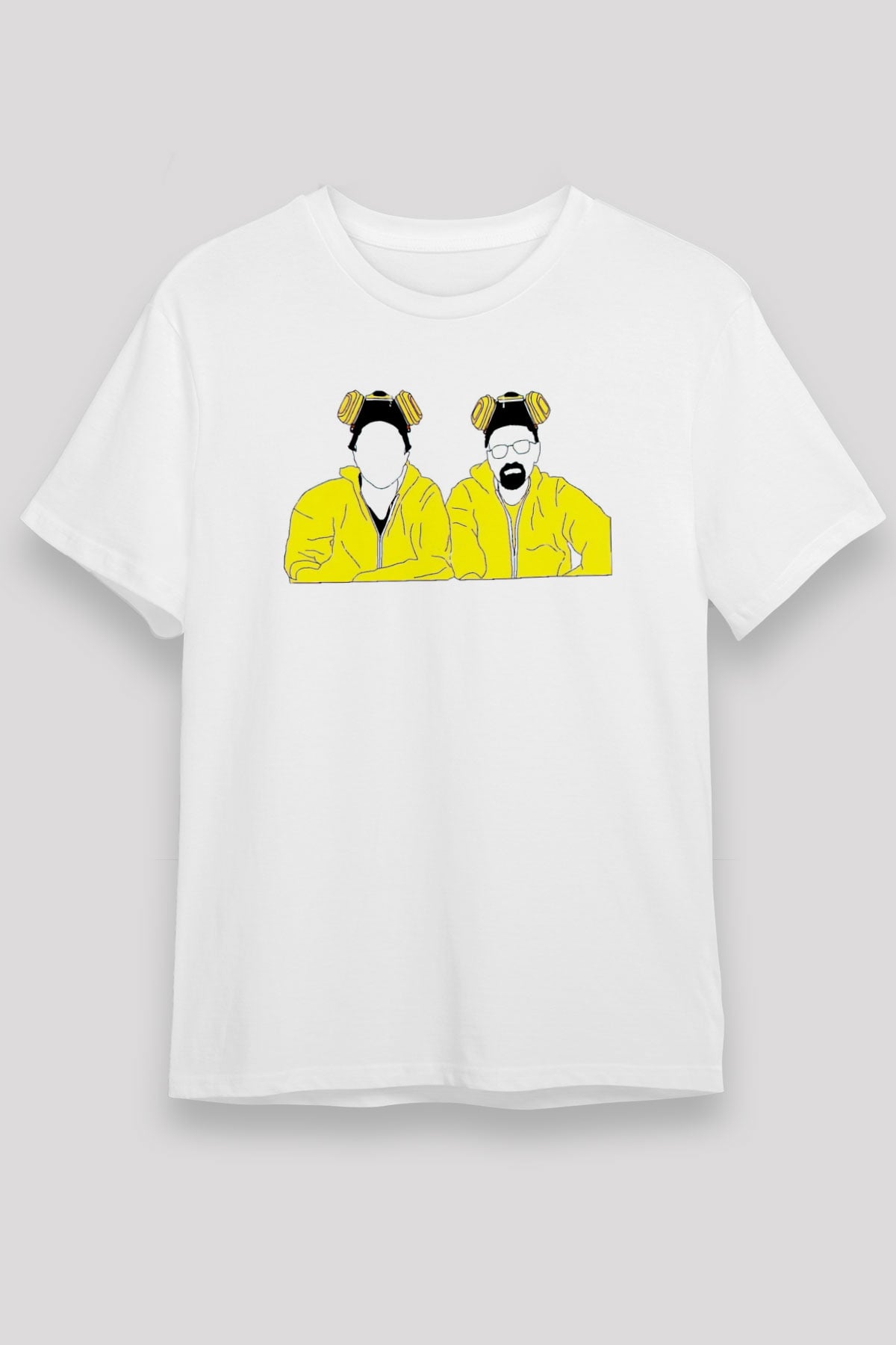 Breaking Bad Heisenberg Beyaz Unisex Tişört T-Shirt