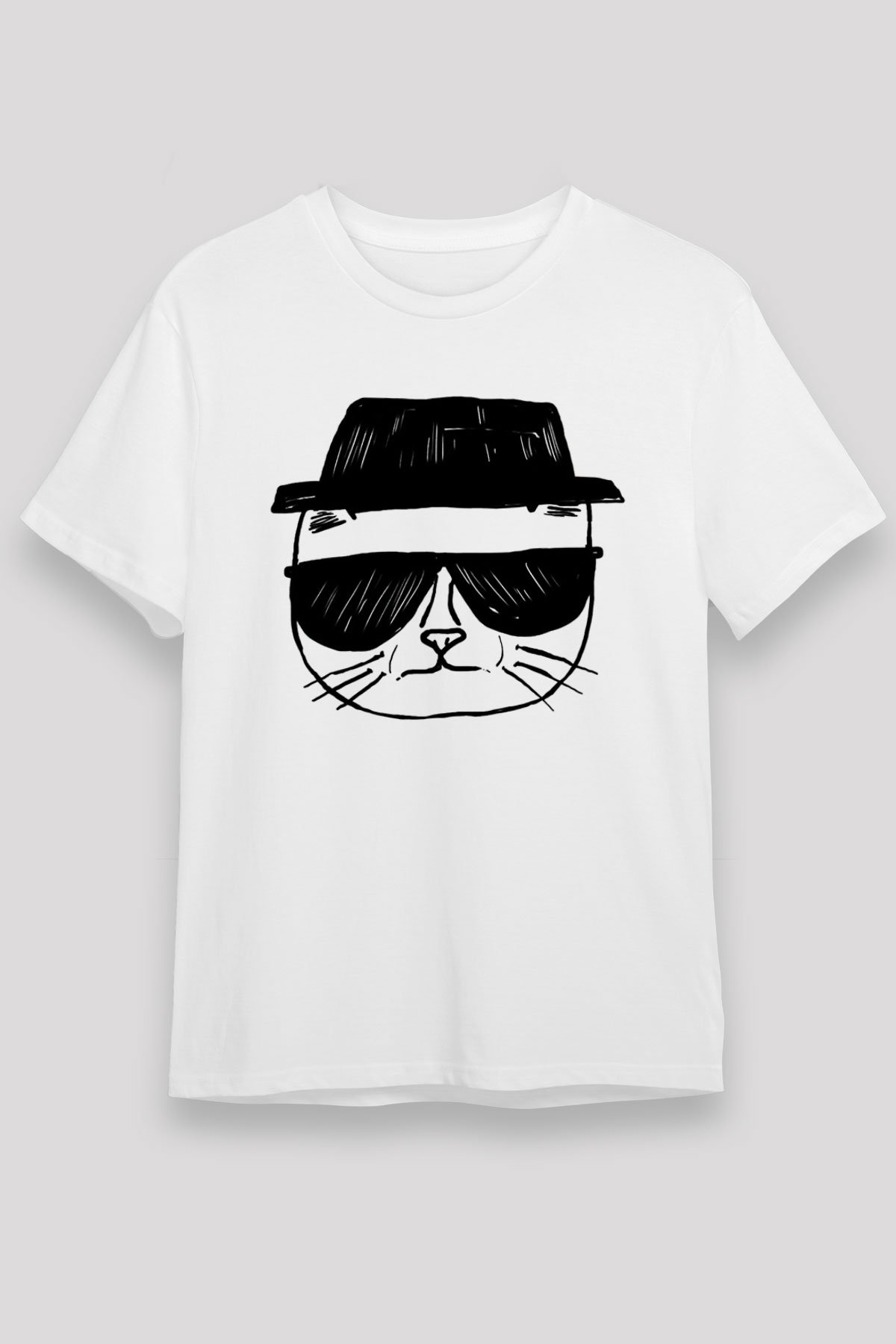 Breaking Bad Heisenberg White Unisex Graphic Tee - STREETWEAR