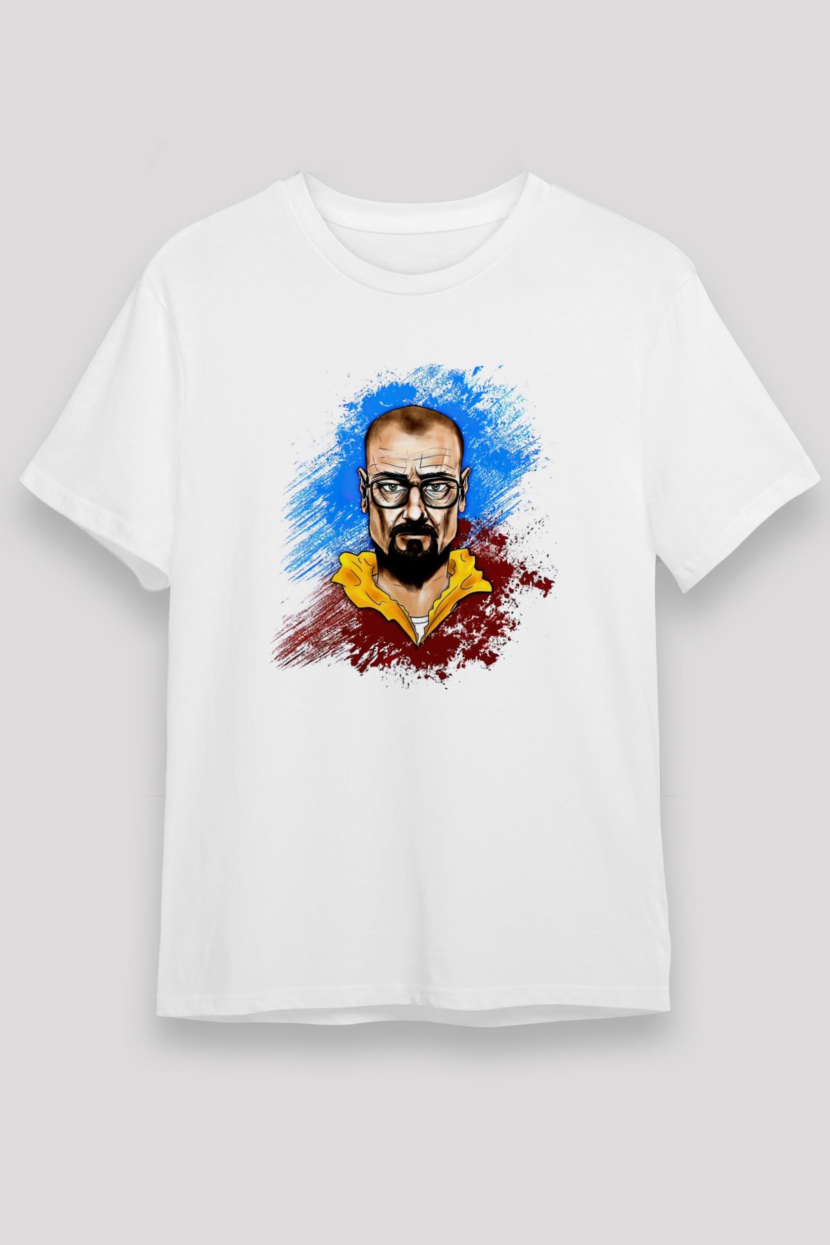 Breaking Bad Heisenberg White Unisex Graphic Tee - STREETWEAR