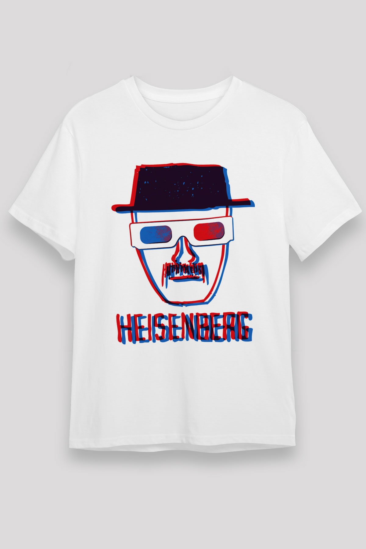 Breaking Bad Heisenberg White Unisex Graphic Tee - STREETWEAR