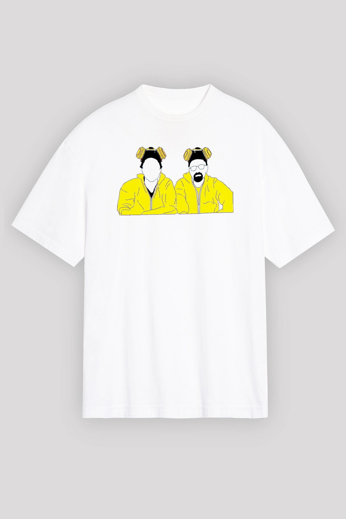 Breaking Bad Heisenberg Beyaz Unisex Tişört T-Shirt