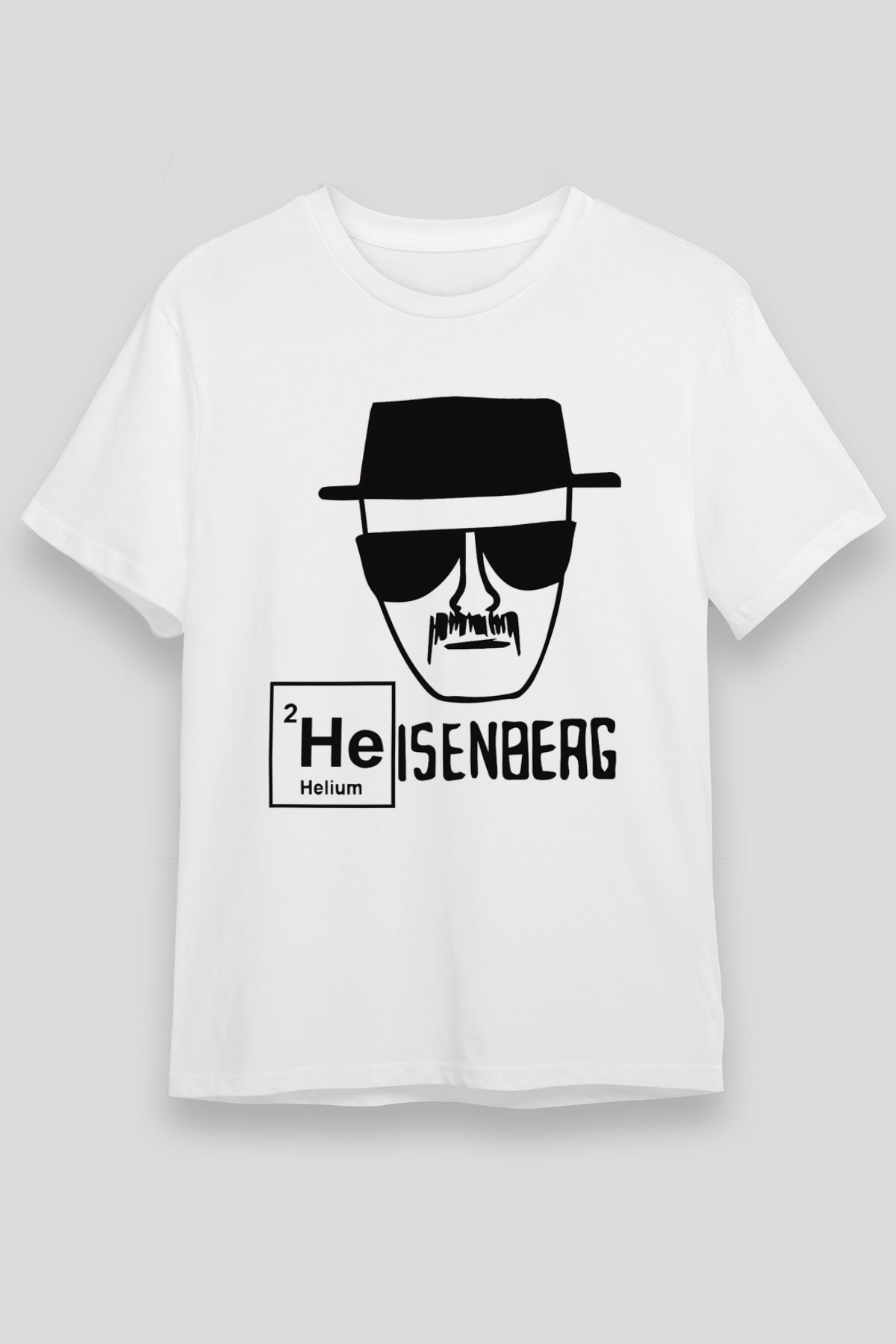 Breaking Bad Heisenberg White Unisex Graphic Tee - STREETWEAR