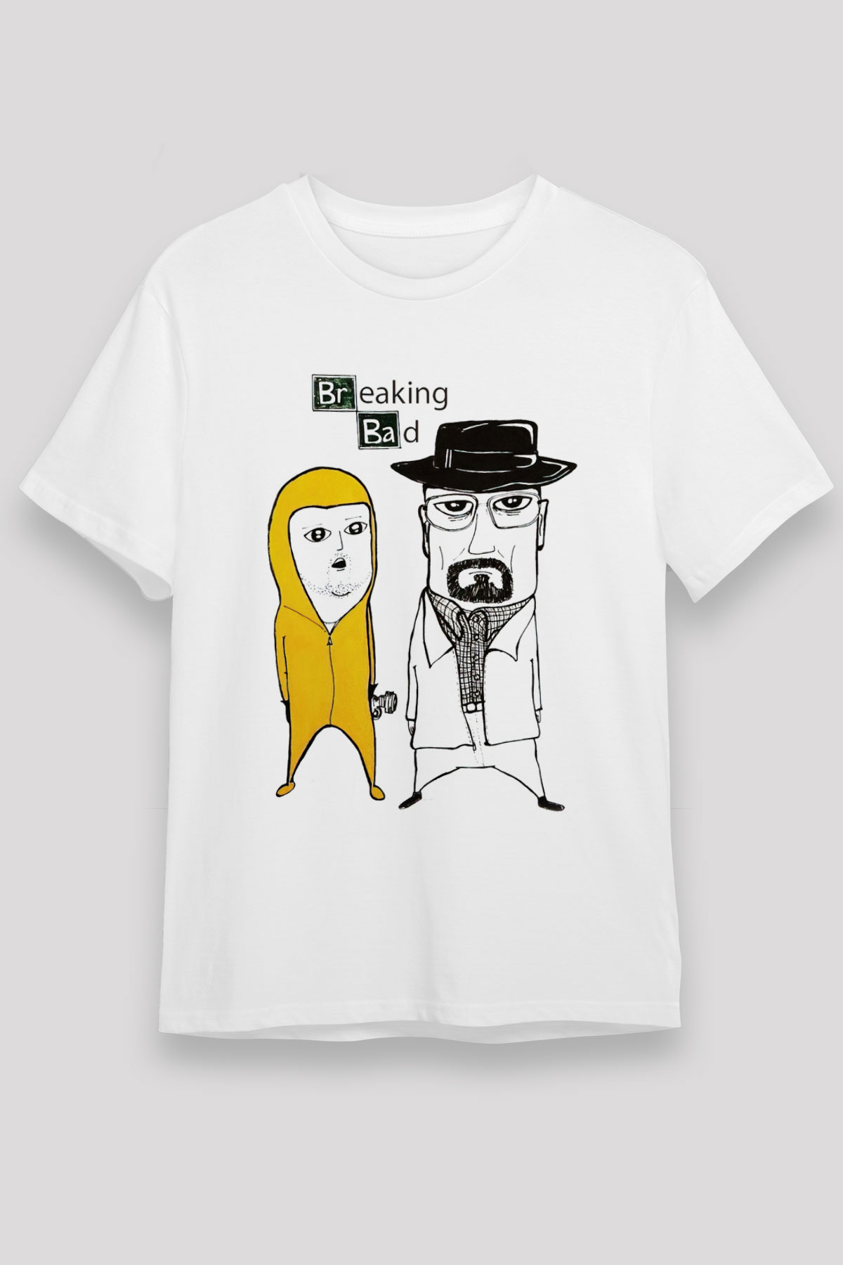 Breaking Bad Heisenberg Beyaz Unisex Tişört T-Shirt
