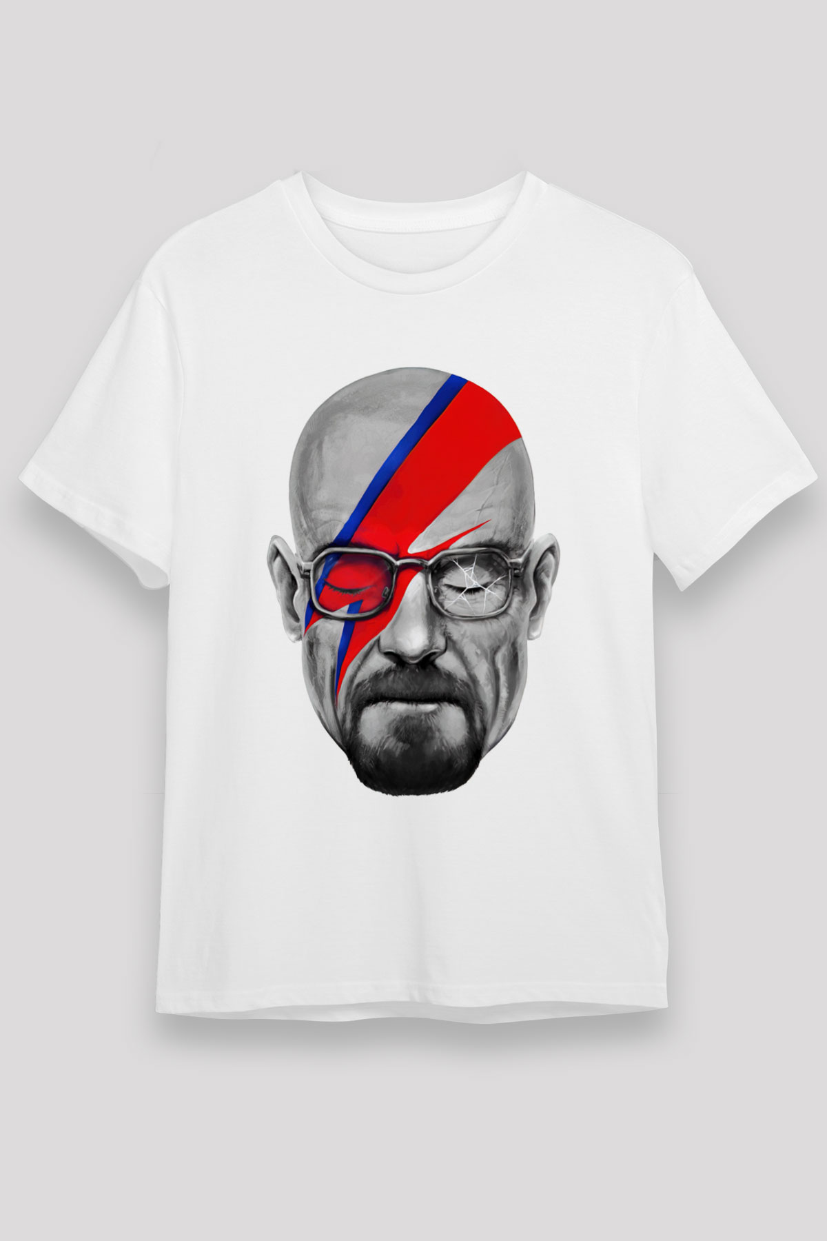 Breaking Bad Heisenberg White Unisex Graphic Tee - STREETWEAR