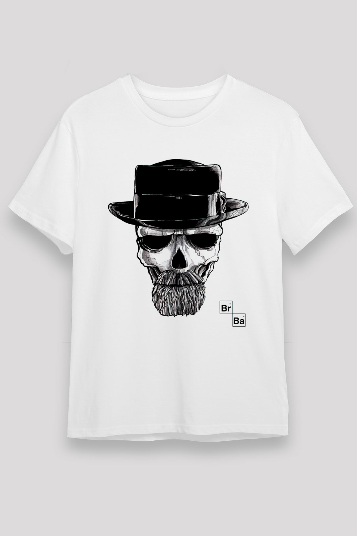 Breaking Bad Heisenberg White Unisex Graphic Tee - STREETWEAR