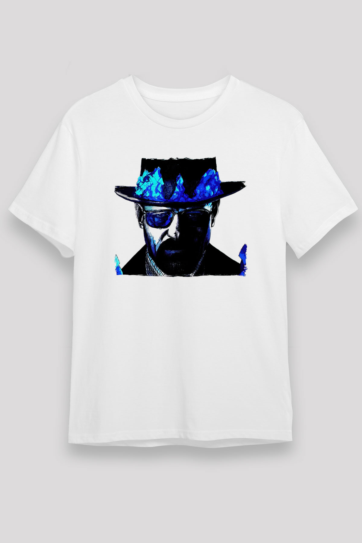 Breaking Bad Heisenberg White Unisex Graphic Tee - STREETWEAR